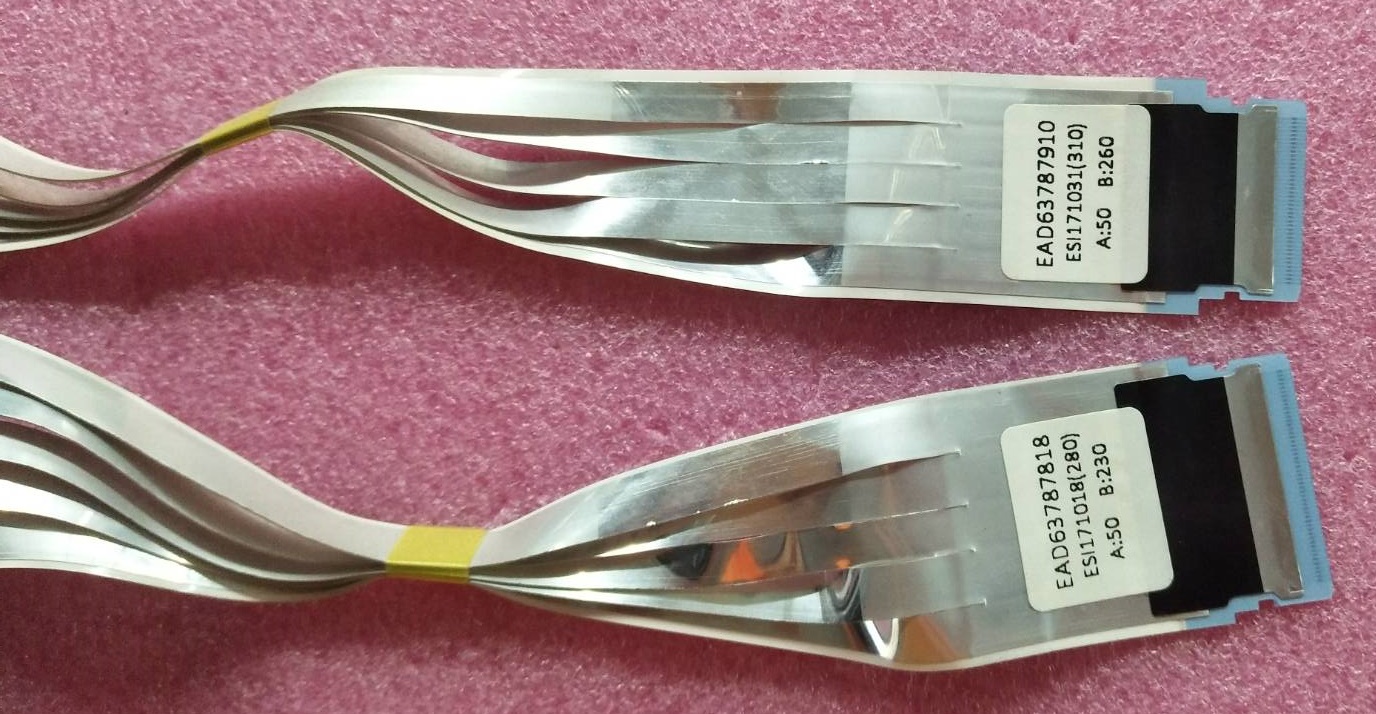 สายแพทีวี แอลจี LG ของแท้ถอดจากเครื่อง พาร์ท EAD63787818 EAD63787910 รุ่น65SJ800T และรุ่นอื่นที่พาร์ทตรงกัน