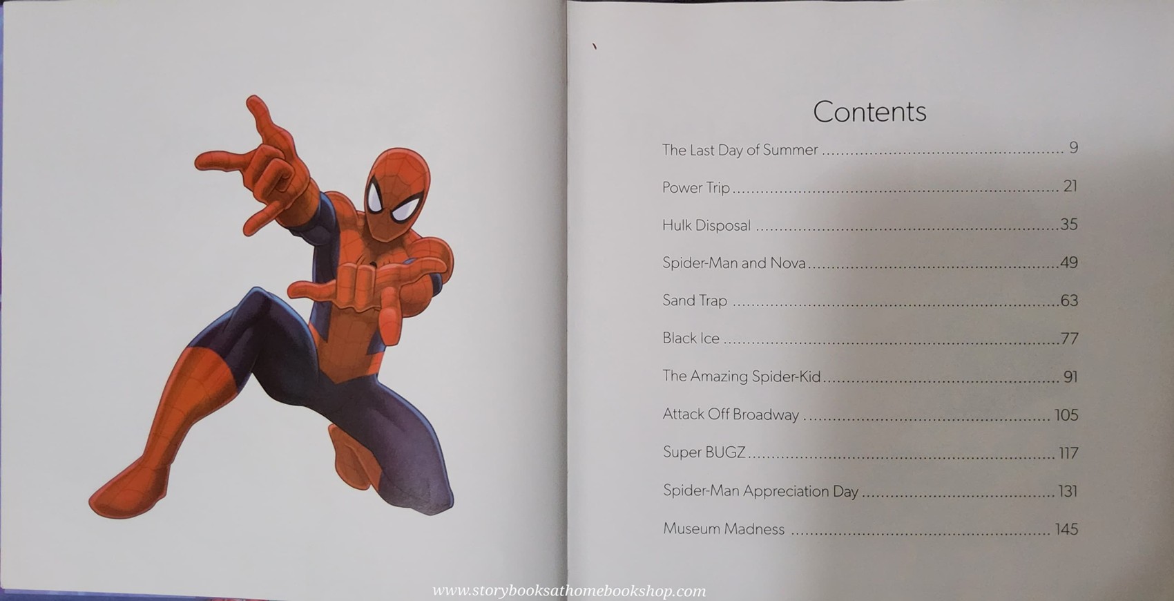 หนังสือนิทานปกแข็ง** 🍅🍓MARVEL SPIDER-MAN STORYBOOK COLLECTION