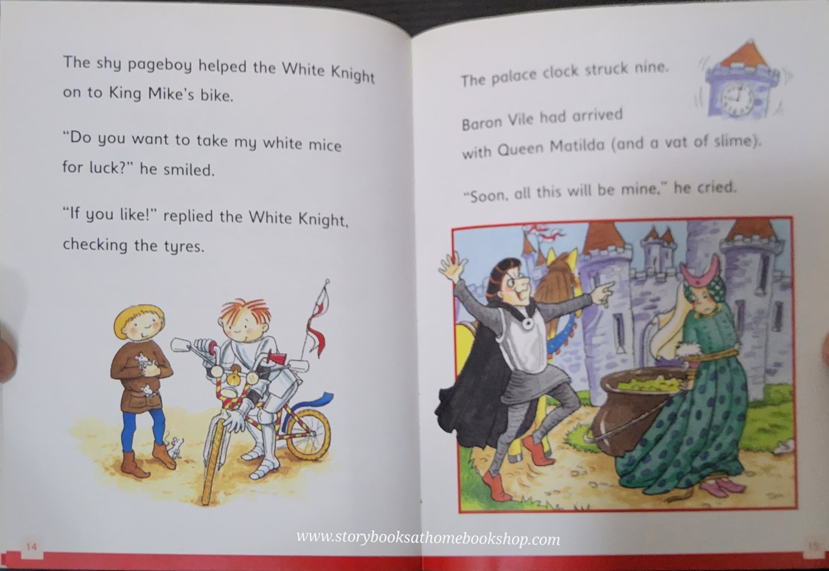 หนังสือนิทานปกอ่อน** ♥️RUTH MISKIN'S SUPERPHONICS: WHITE KNIGHT