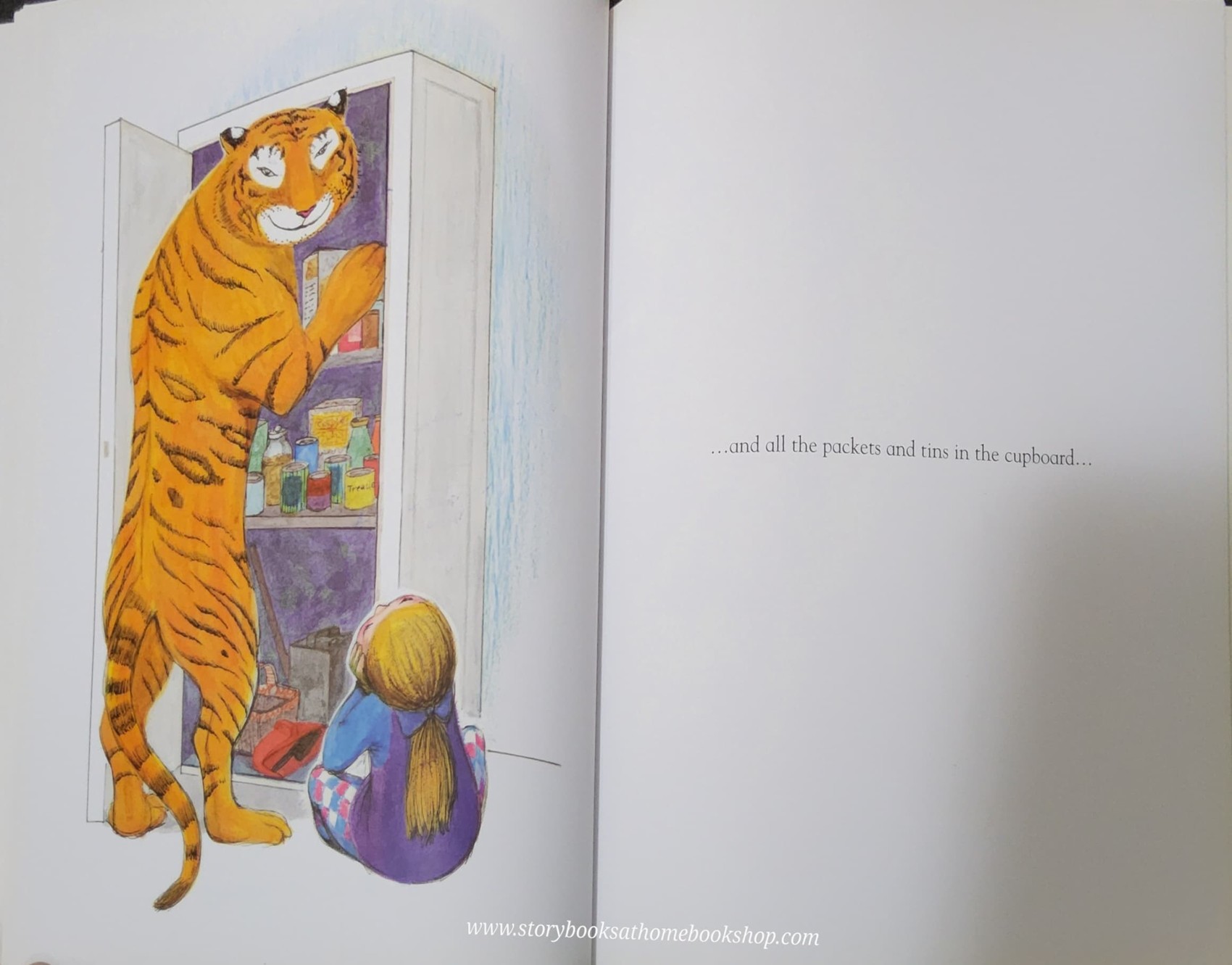 RECOMMENDED BOOK** **หนังสือนิทานปกอ่อน ** 🍅🍓THE TIGER WHO CAME TO TEA BY JUDITH KERR