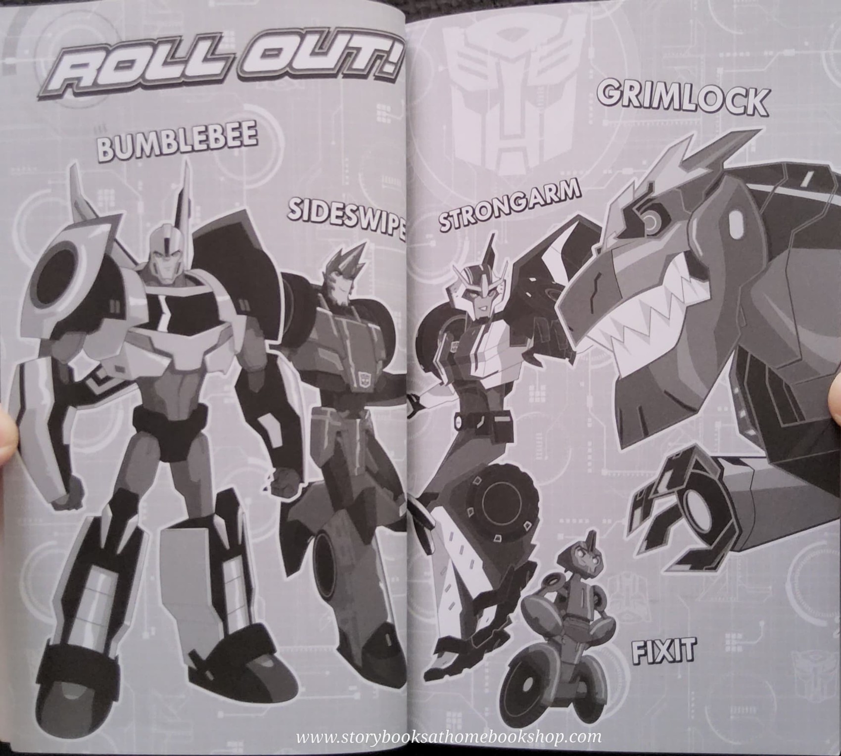 หนังสือนิทานปกอ่อน** 🍅🍓TRANSFORMERS ROBOTS IN DISGUISE