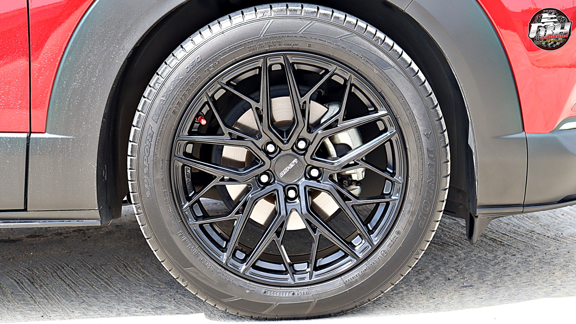 MAZDA CX-30 เปลี่ยนล้อแม็กซ์ LENSO JAGER-VENTUS ขอบ18นิ้ว