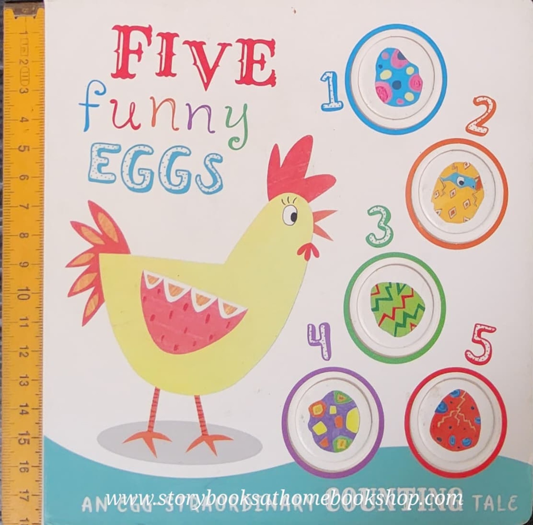 BOARD BOOK** 🍅FIVE FUNNY EGGS