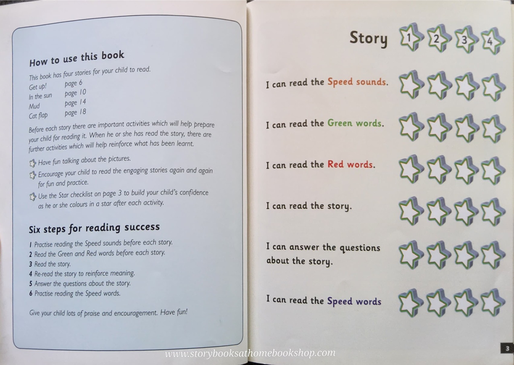 หนังสือนิทานปกอ่อน** 🍅🍓OXFORD Read with Inc. PHONICS: Get up!