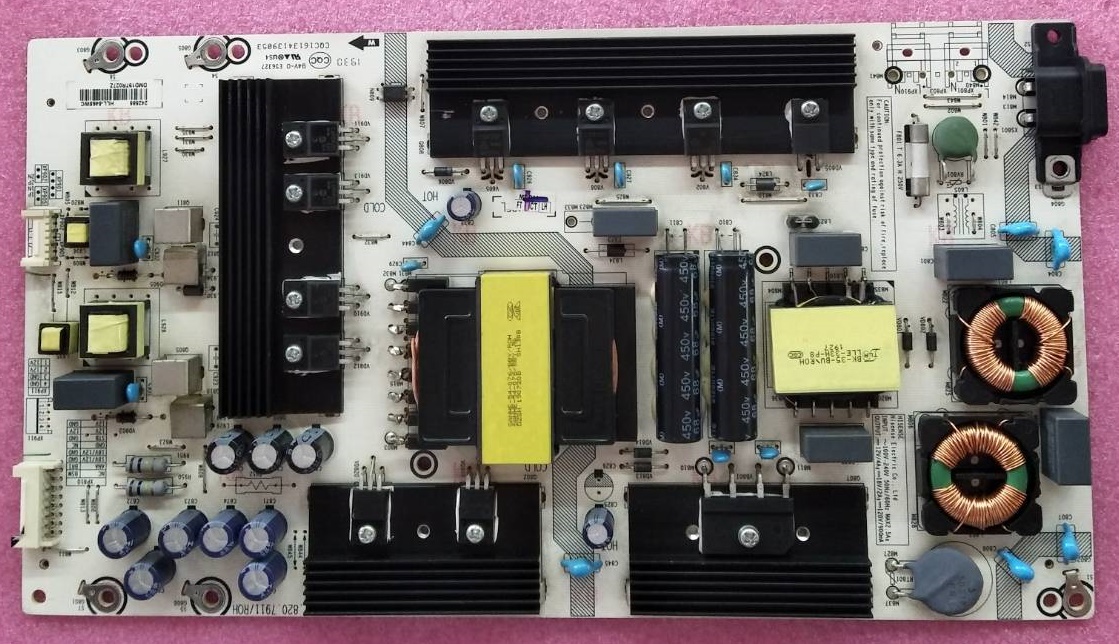 เพาเวอร์ซัพพลายทีวีไฮเซน/(Power Supply TV HISENSE) ของแท้ถอดจากเครื่อง รุ่น65B7100UW พาร์ท RSAG7.820.7911/ROH