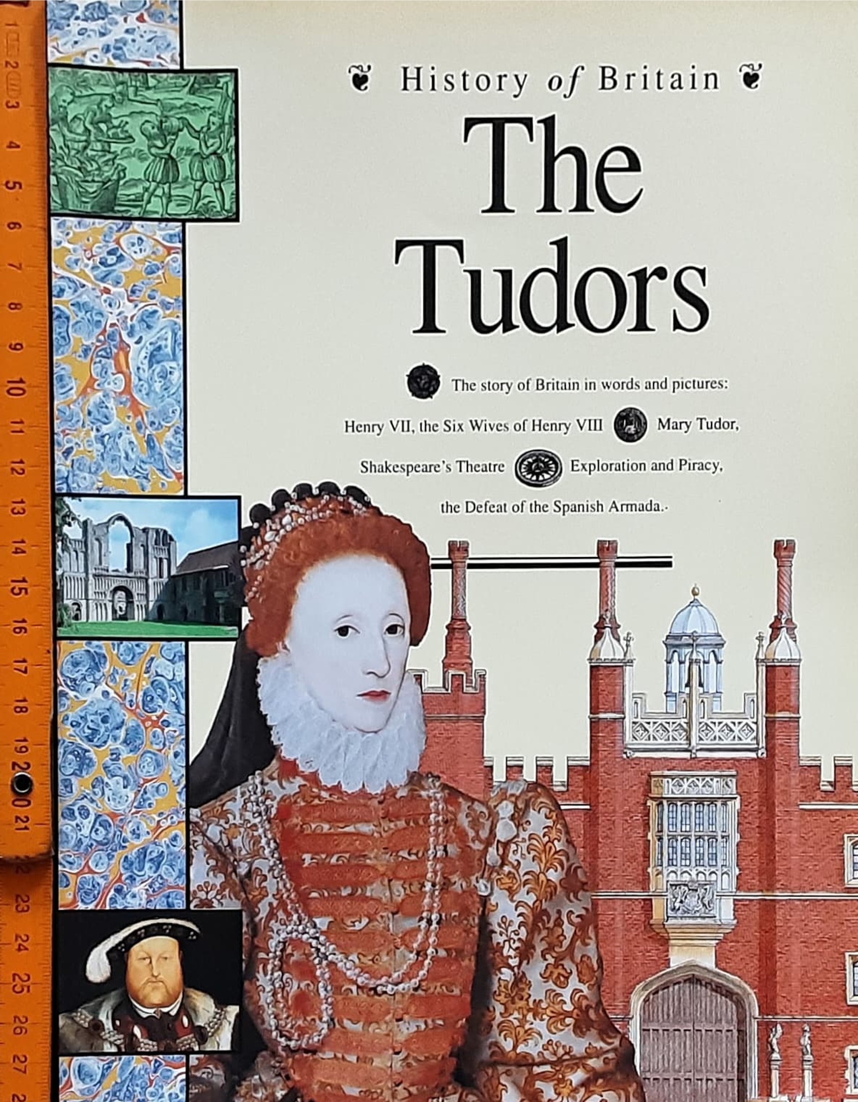 Knowledge Book ความรู้ ภาษาอังกฤษ 🍅🍓History of Britain The Tudors/Used สภาพ 80-90%