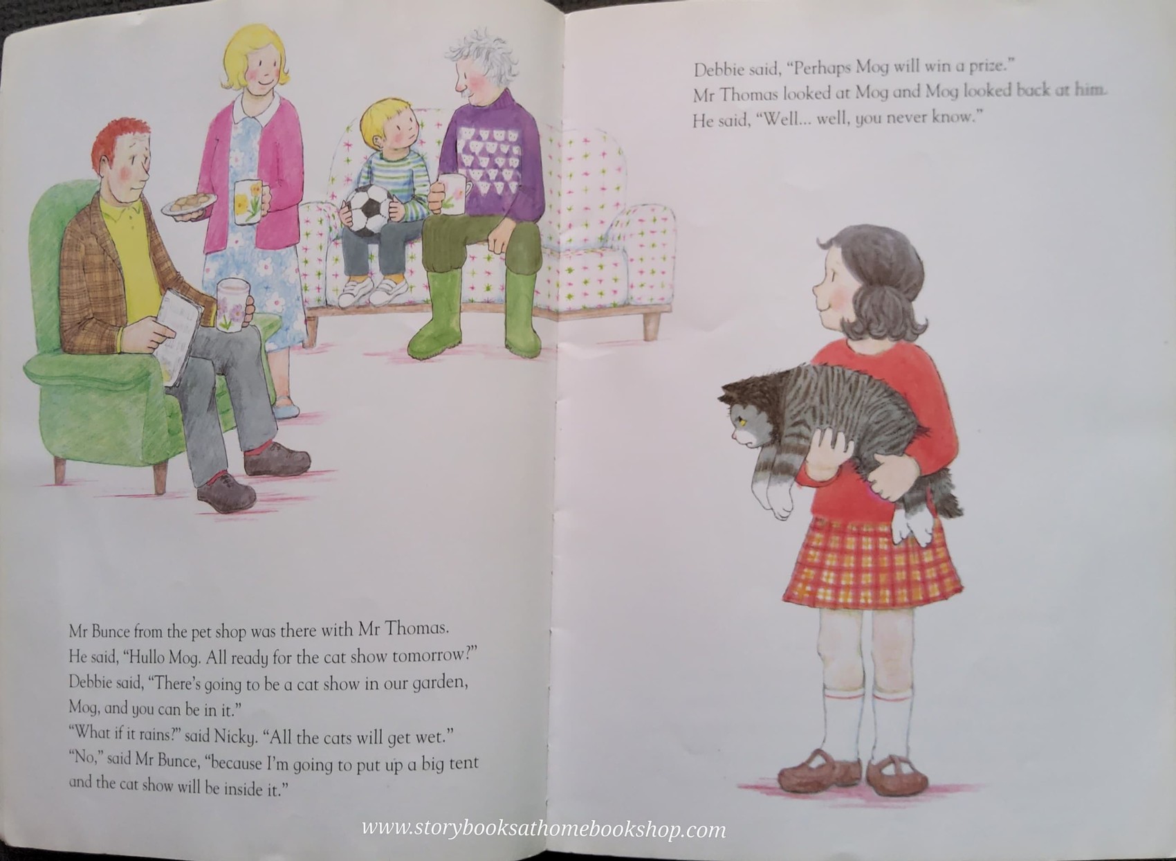 หนังสือนิทานปกอ่อน** 🍅🍓MOG'S BAD THING BY JUDITH KERR