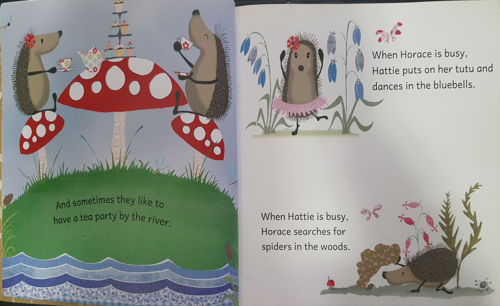 หนังสือนิทานปกอ่อน** ♥️♥️HEDGEHUGS BY LUCY TAPPER&STEVE WILSON