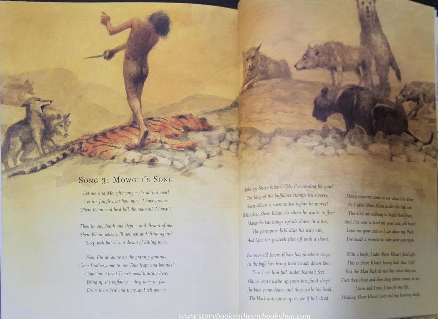 หนังสือนิทานปกแข็ง** ♥️♥️THE JUNGLE BOOK MOWGLI'S STORY
