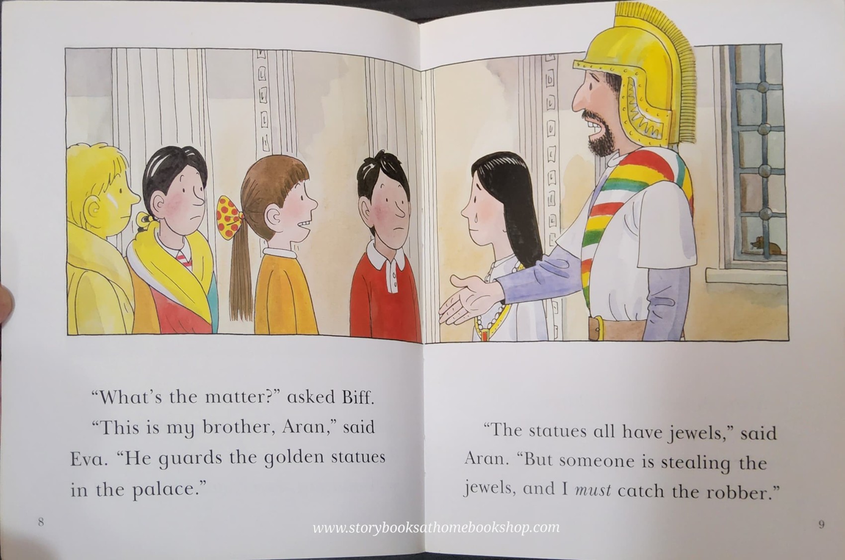 หนังสือนิทานปกอ่อน** 🍅🍓READ AT HOME: THE PALACE STATUES 5b