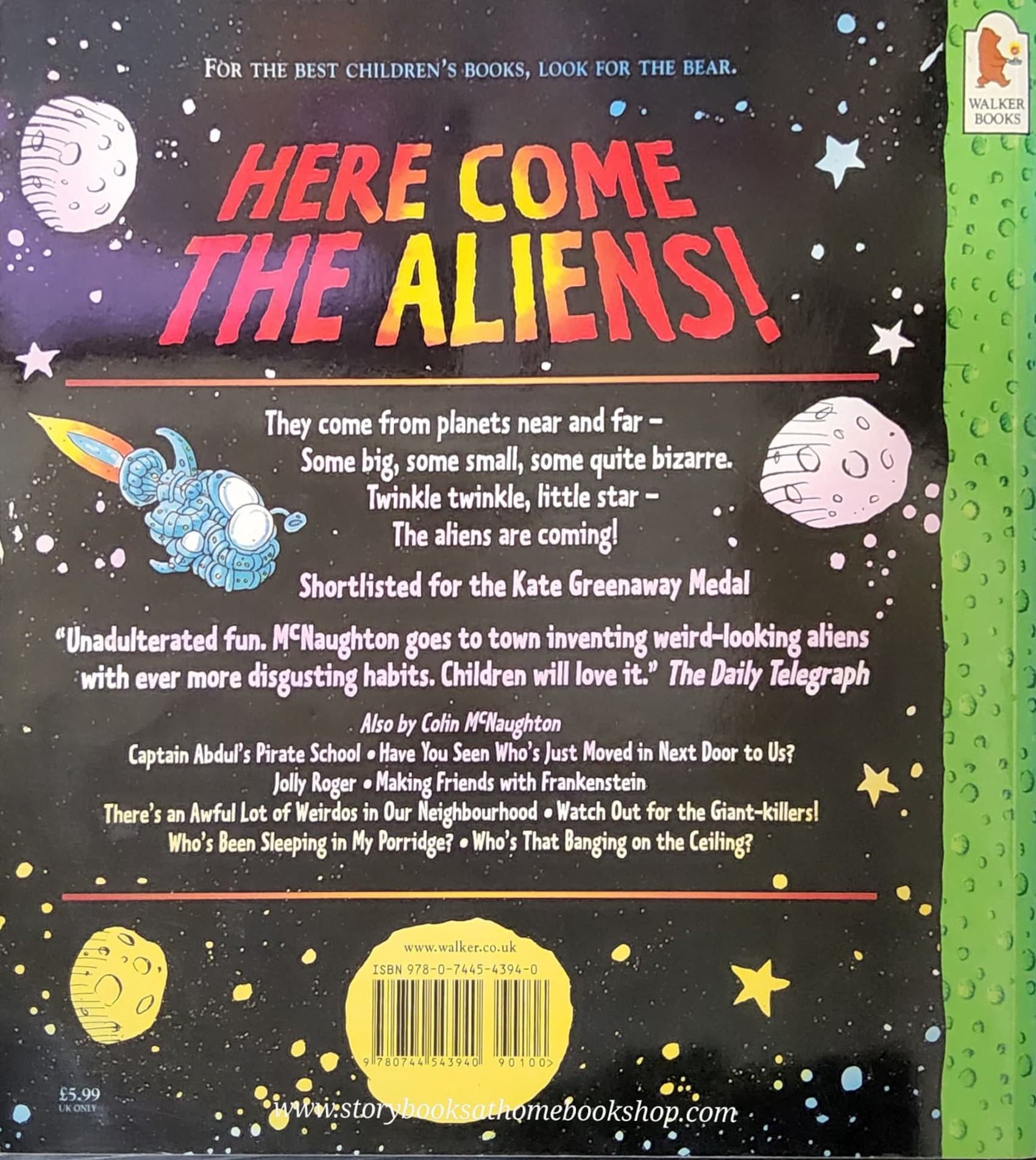 หนังสือนิทานปกอ่อน ** 🍅HERE COME THE ALIENS! CoLIN McNaughton