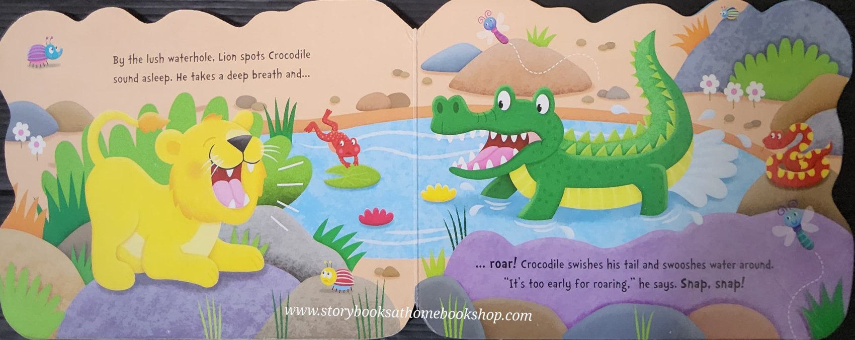 BOARD BOOK** ♥️LOUD LION FULL OF NOISY FUN