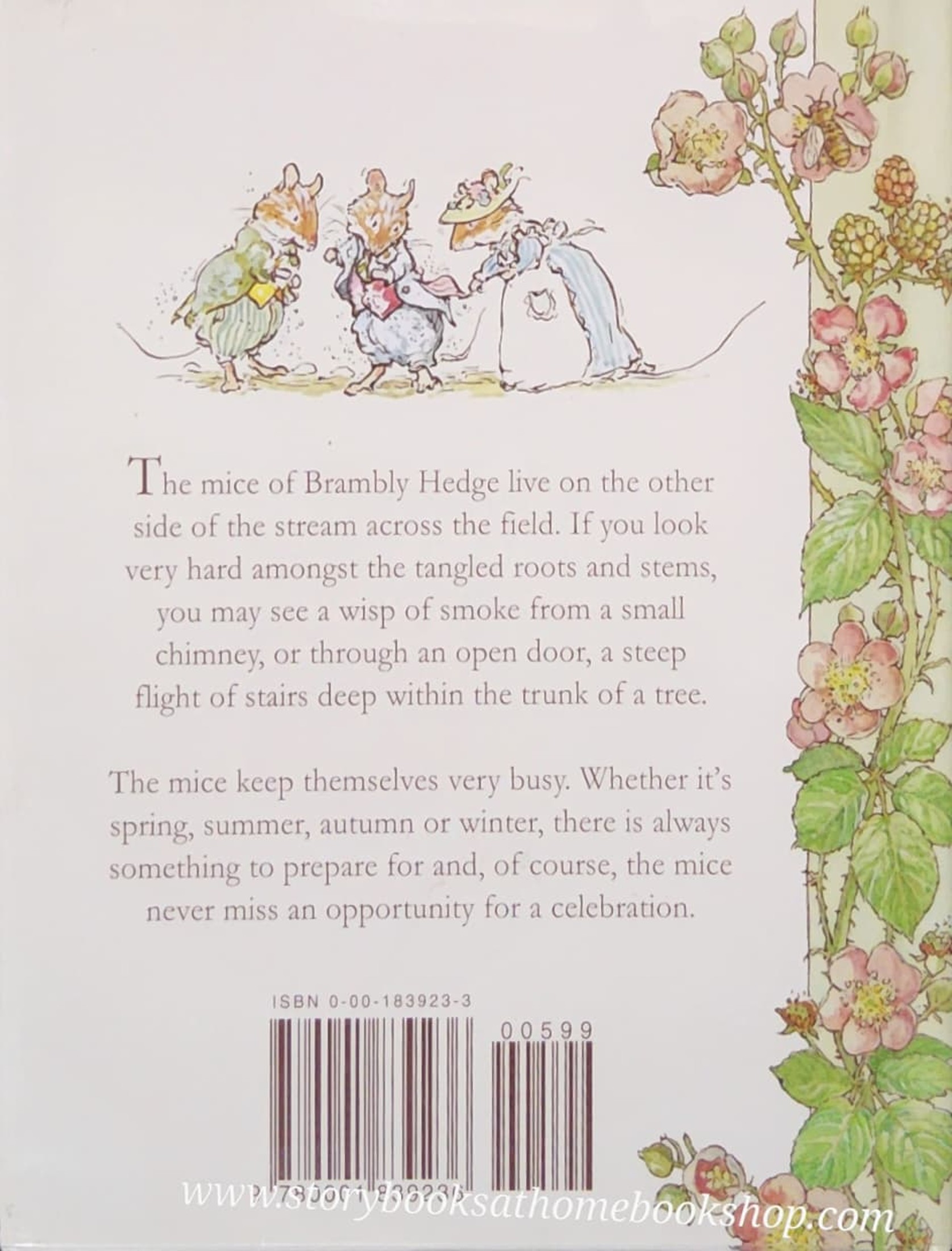 หนังสือนิทานปกแข็ง** 🍅🍓BRABLY HEDGE SUMMER STORY BY JILL BARKLEM