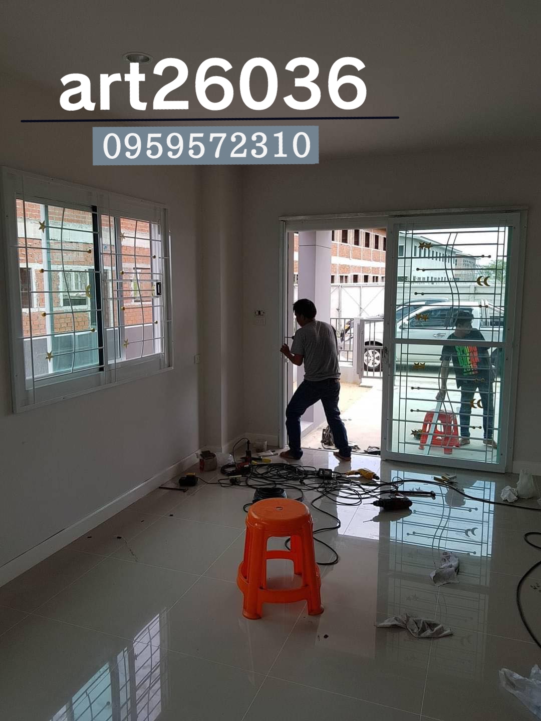 เหล็กดัด ลายพระจันทร์ สไตล์แนวน่ารัก