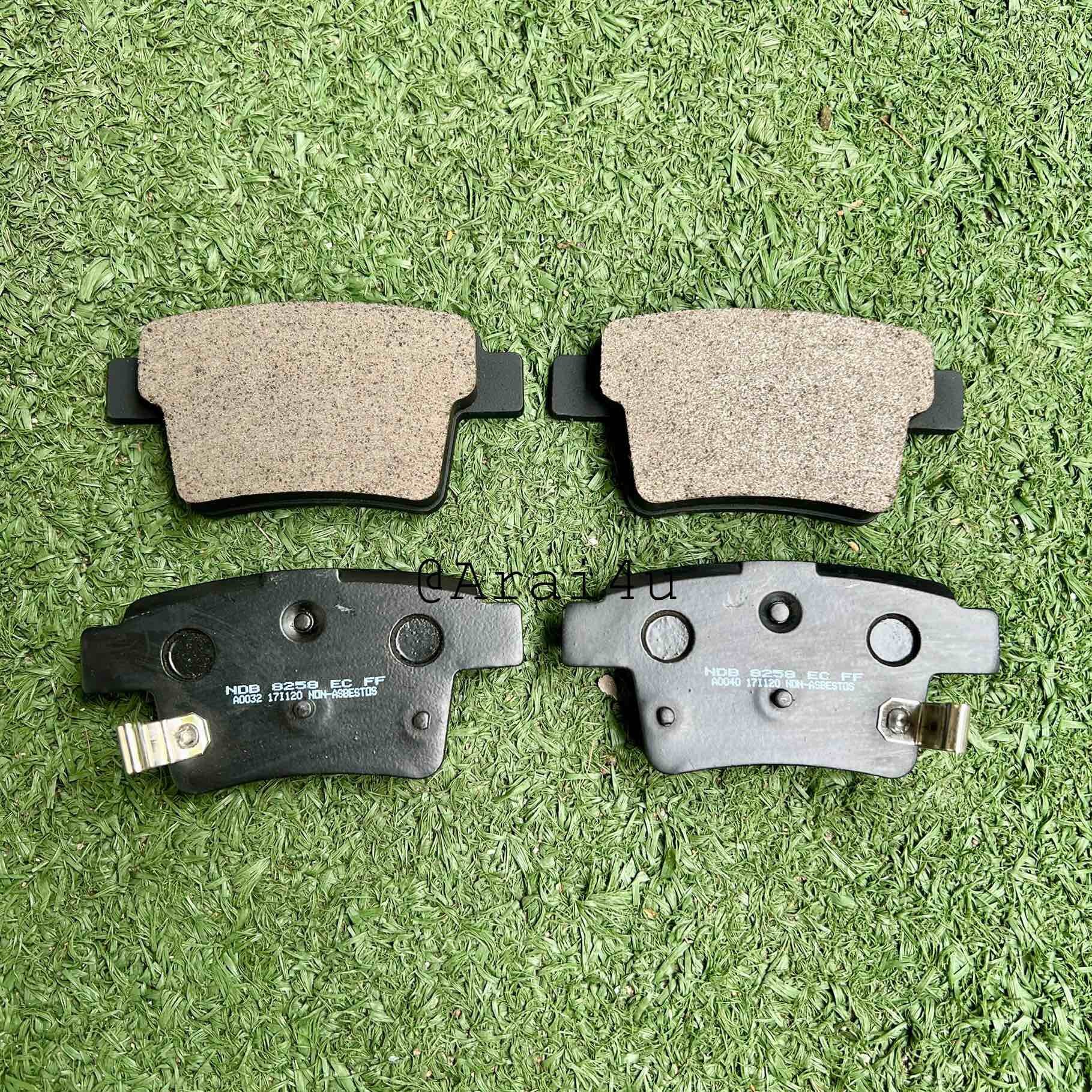 NBRAKE PREMIUM CERAMIC ผ้าเบรคหลัง PROTON GEN2 ปี04 ผ้าดิสเบรกหลัง proton
