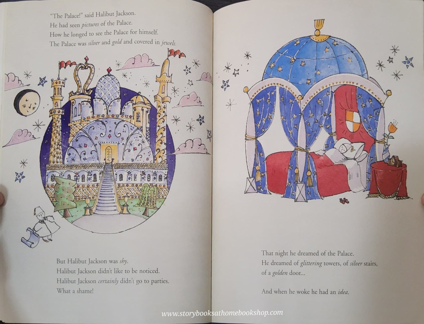 หนังสือนิทานปกอ่อน** 🍅HALIBUT JACKSON BY DAVID LUCAS