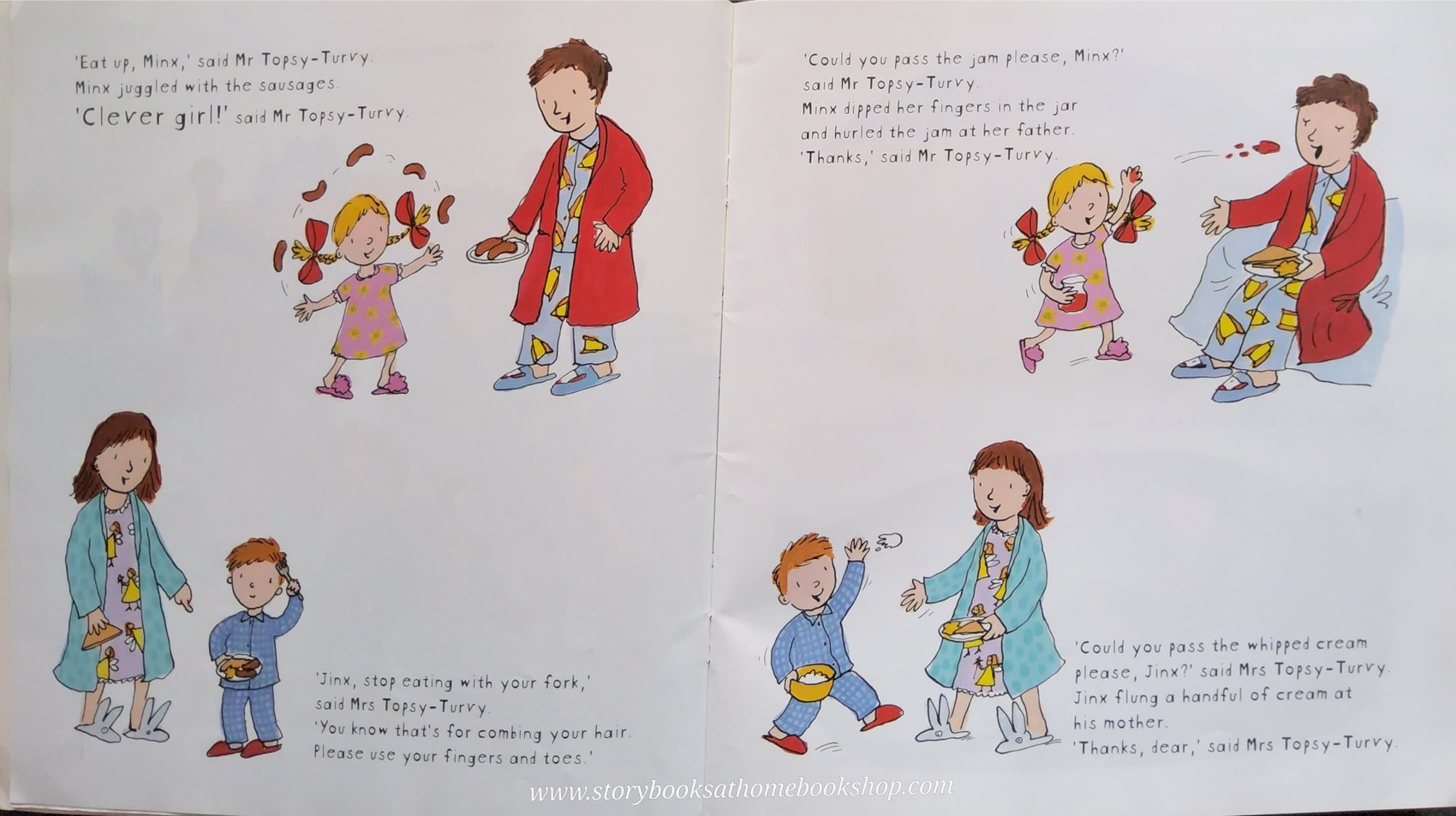 หนังสือนิทานปกอ่อน ** 🍅TOPSY-TURVIES