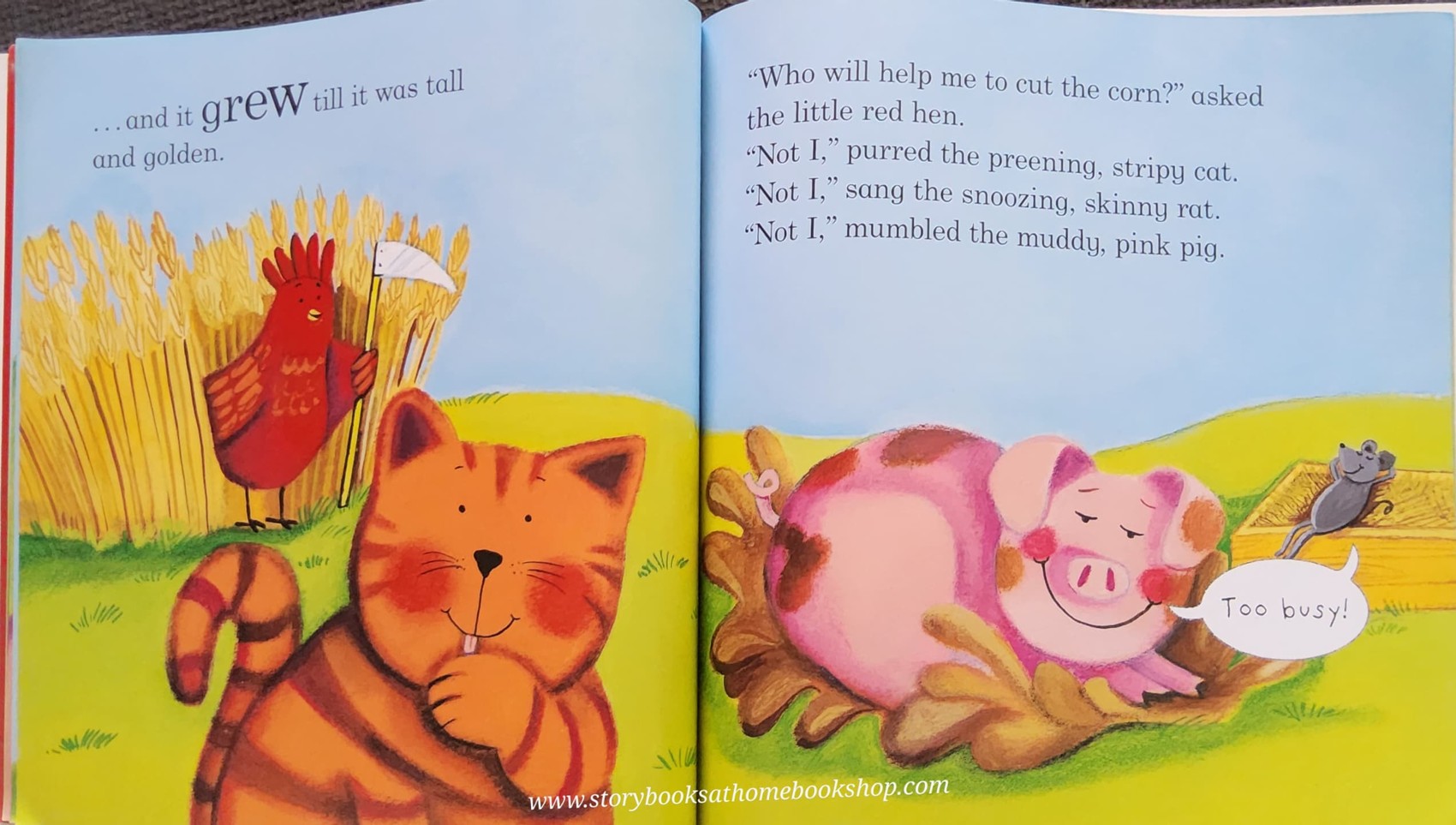 หนังสือนิทานปกอ่อน** 🍅🍓THE LITTLE RED HEN