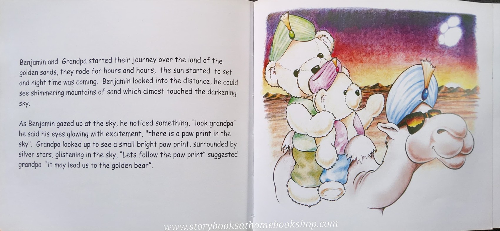 หนังสือนิทานปกอ่อน** 🍅🍅THE WORLD OF BENJAMIN SMITH THE GOLDEN BEAR♥️♥️