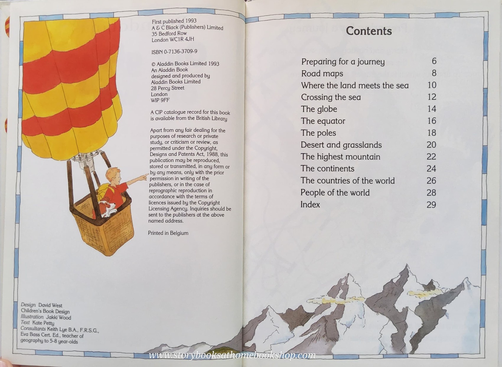 หนังสือนิทานปกแข็ง** 🍅🍅ROUNDABOUTS OUR GLOBE, OUR WORLD