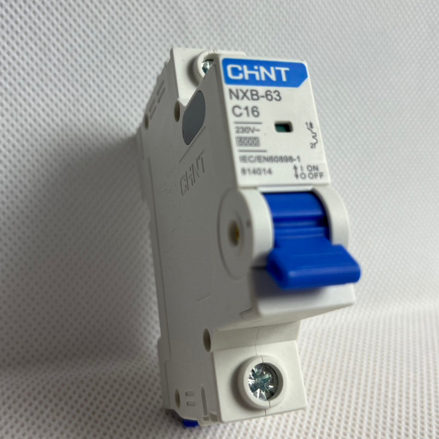 MCB เบรกเกอร์ขนานเล็ก เบรกเกอร์ลูกย่อย Miniature Circuit Breakers 1P 16A (Ic6KA)