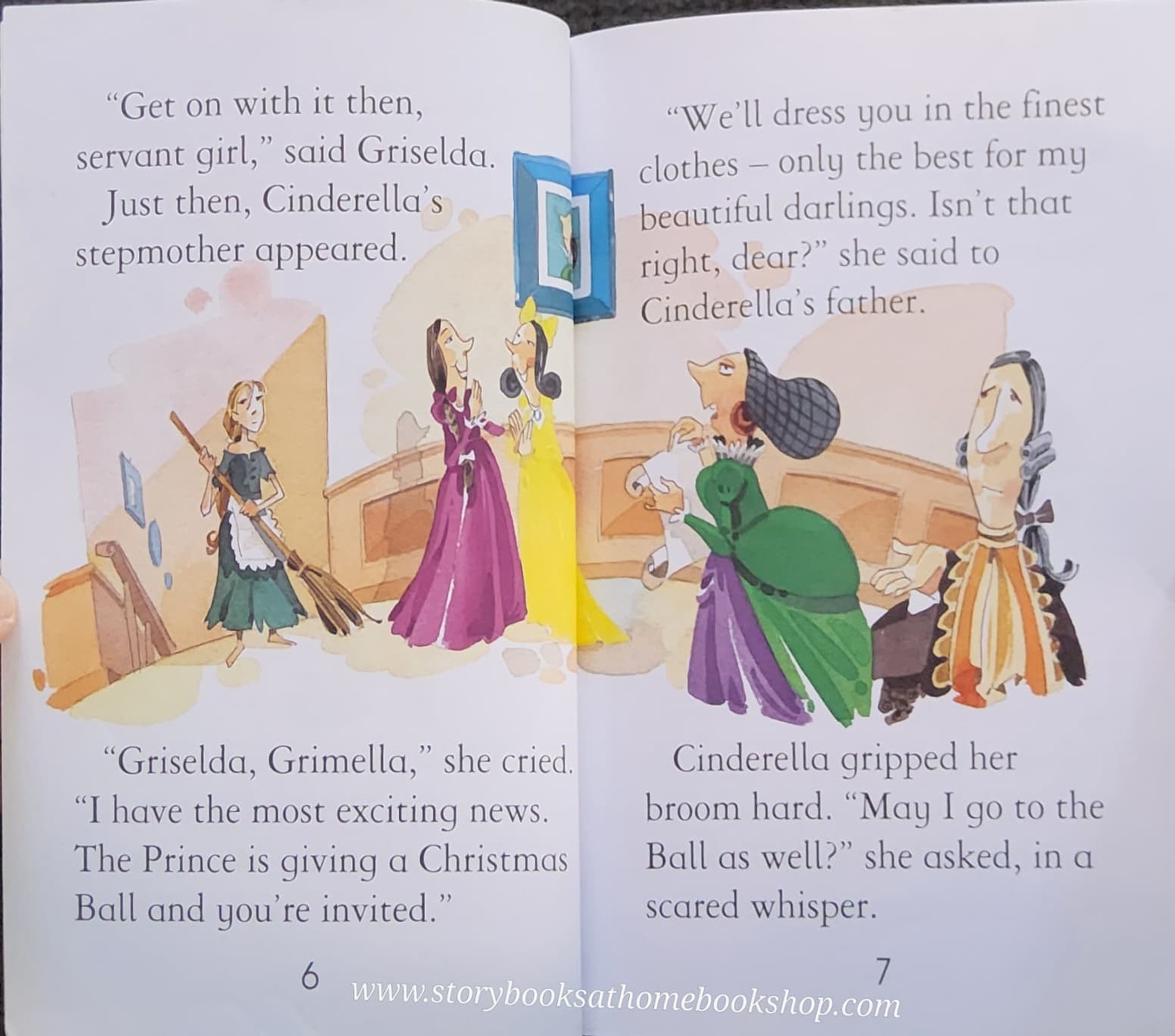 หนังสือนิทานปกอ่อน** ♥️USBORNE YOUNG READING: CINDERELLA