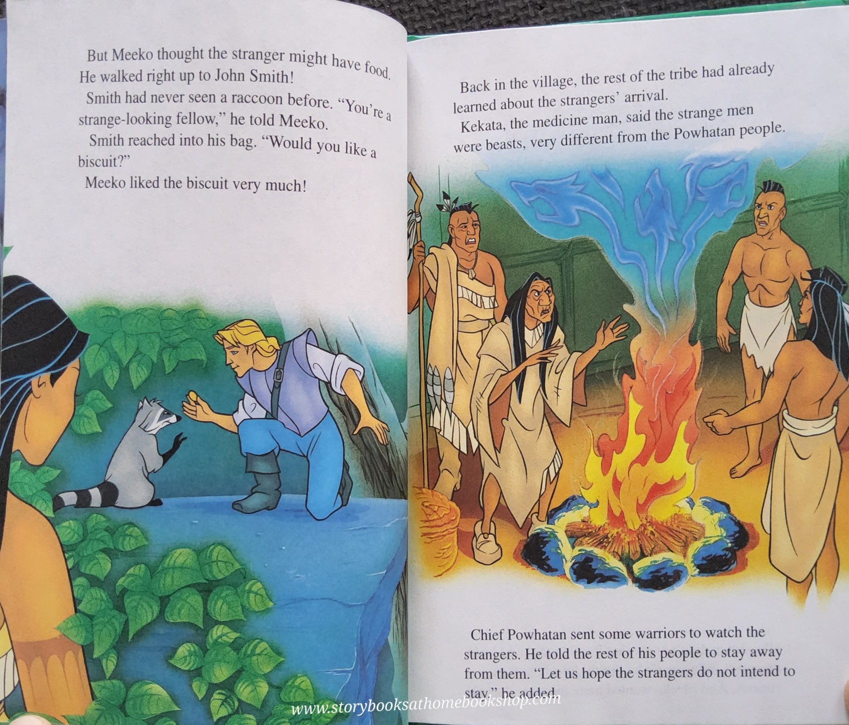 หนังสือนิทานปกแข็ง ** ♥️♥️DISNEY POCAHONTAS