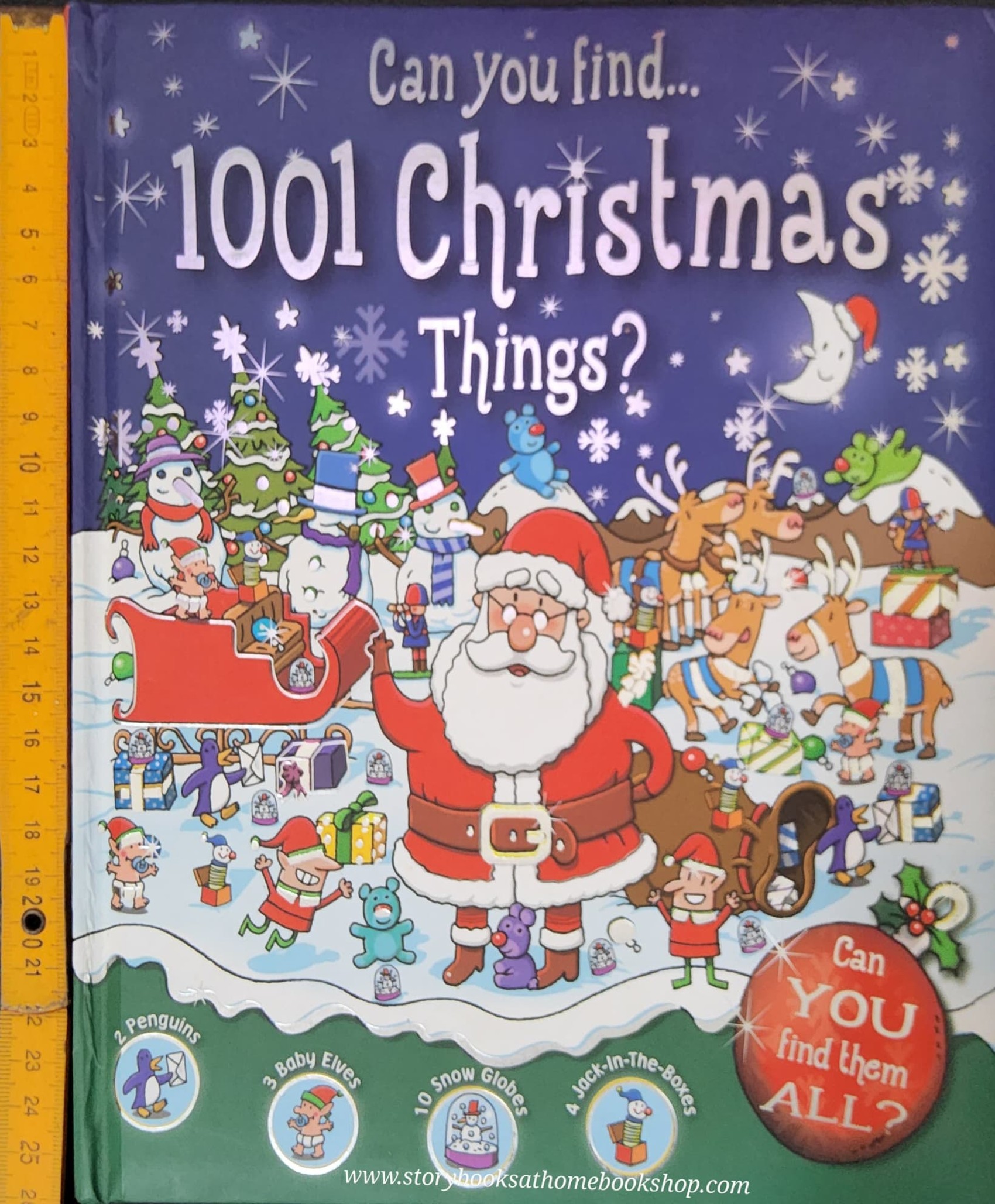 PUZZLE BOOK ** ð
ðCAN YOU FIND 1001 CHRISTMAS THINGS?
