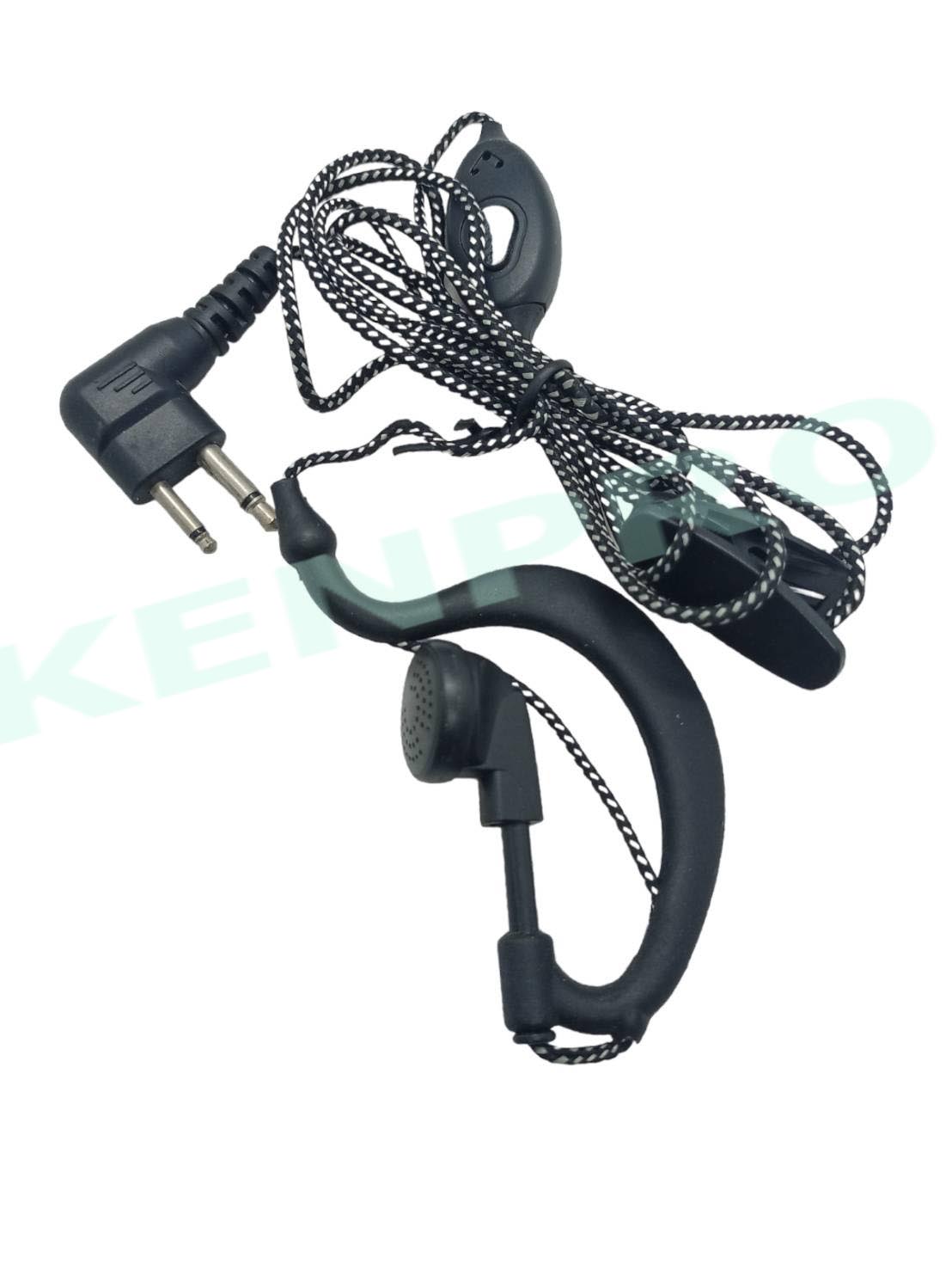 หูฟังสำหรับวิทยุสื่อสาร MOTOROLA แบบเกี่ยวหู สายเชือก