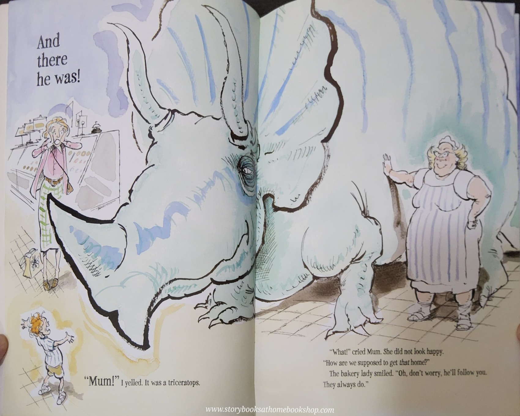 หนังสือนิทานปกอ่อน** ♥️WHEN DINOSAURS CAME WITH EVERYTHING