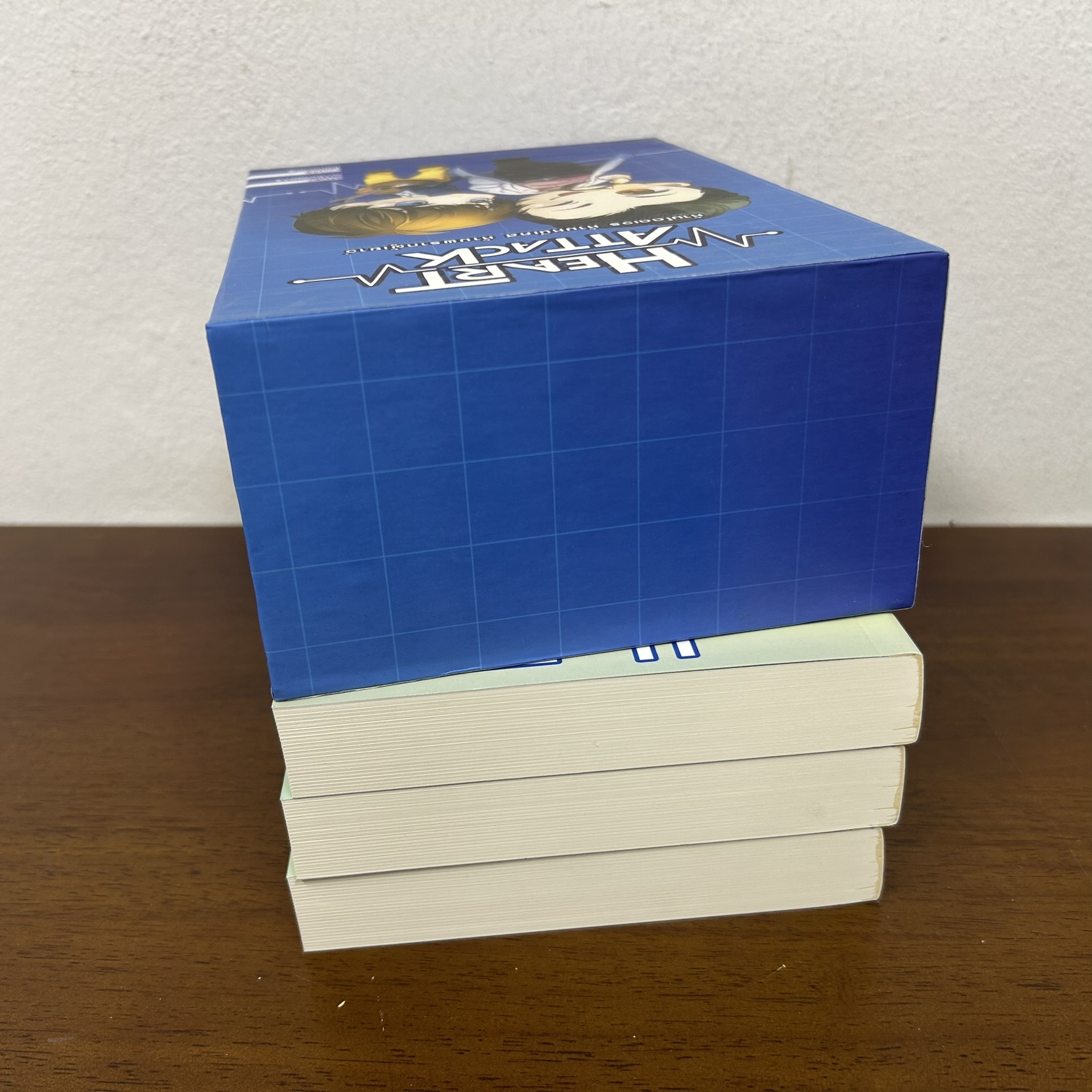 [YAOI] BOXSET Heart Attack ห้ามโดดเวร ห้ามหนีเคส ห้ามพรากผู้เยาว์ เล่ม 1-3 จบ ... NiTRoGeN14 (มือสอง) นิยายวาย