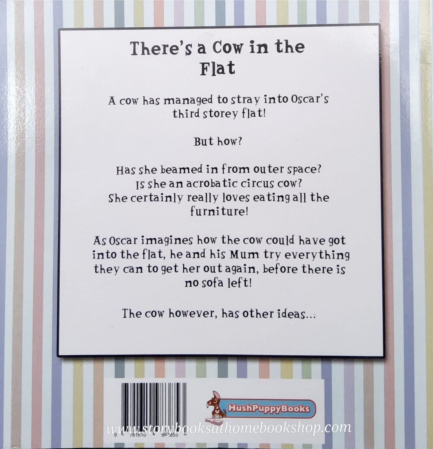 หนังสือนิทานปกอ่อน** 🍅THERE'S A COW IN THE FLAT