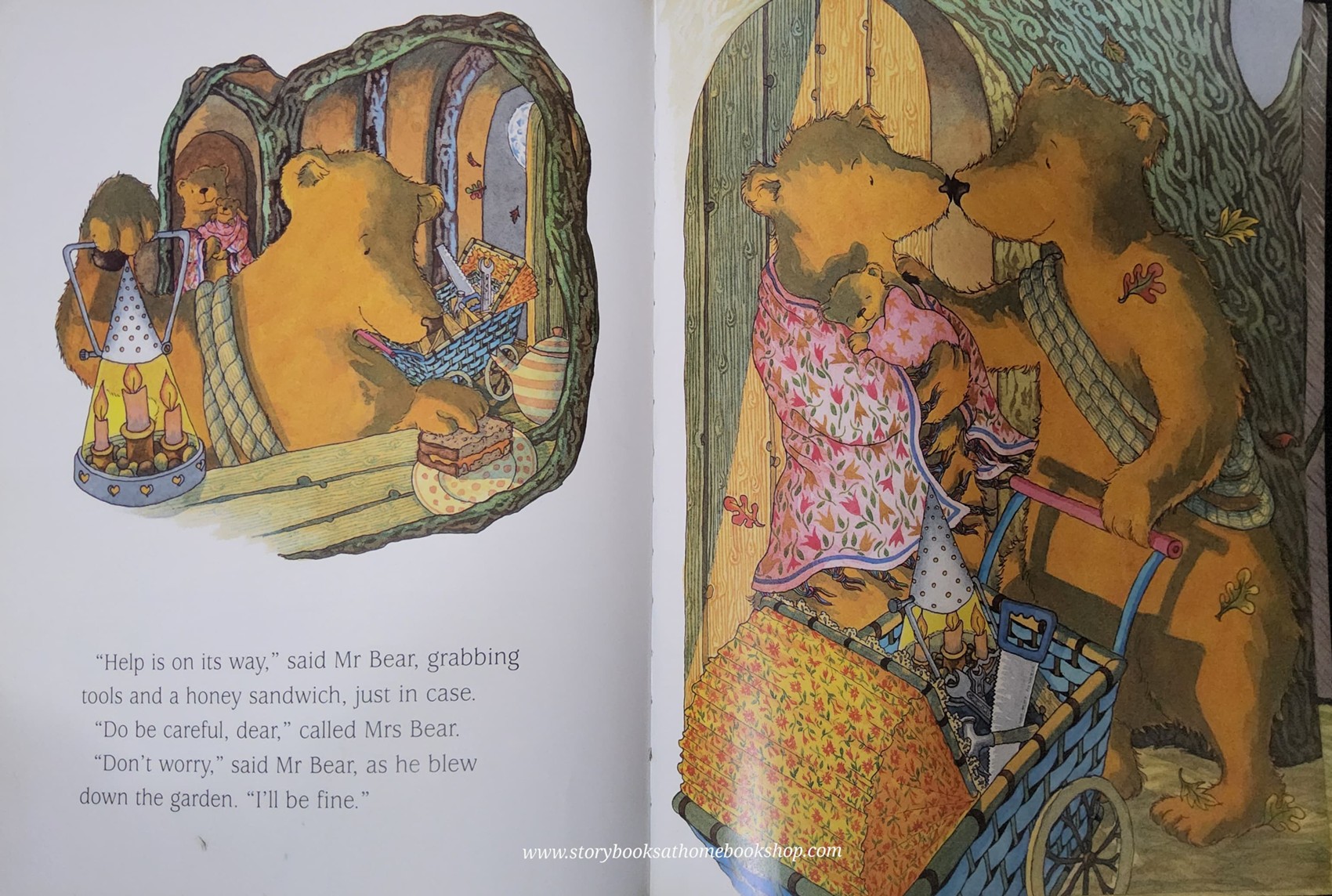 หนังสือนิทานปกอ่อน** 🍅🍓MR BEAR TO THE RESCUE BY DEBI GLIORI