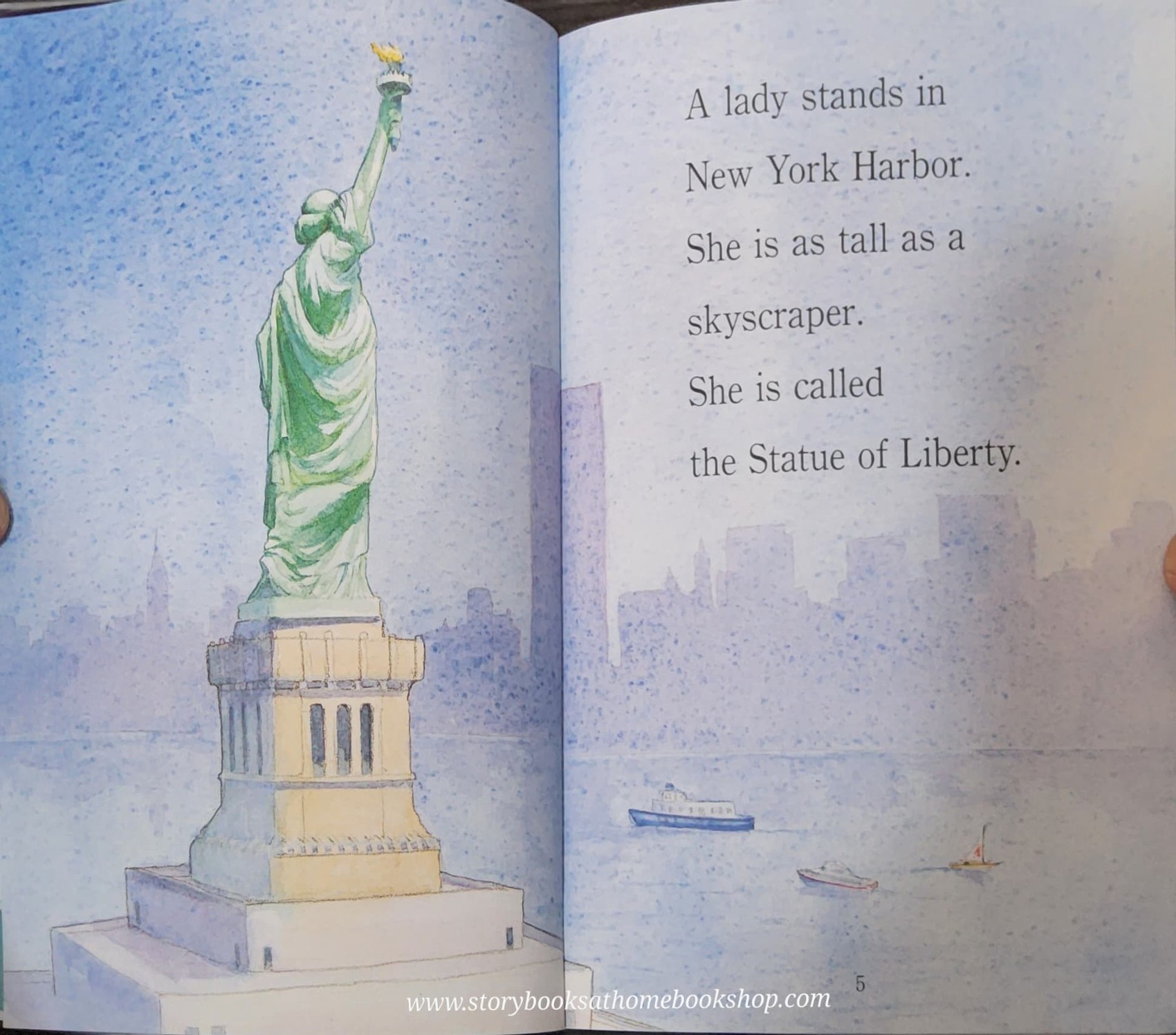 หนังสือนิทานความรู้ ** 🍅🍅STEP INTO READING 2:THE STATUE OF LIBERTY