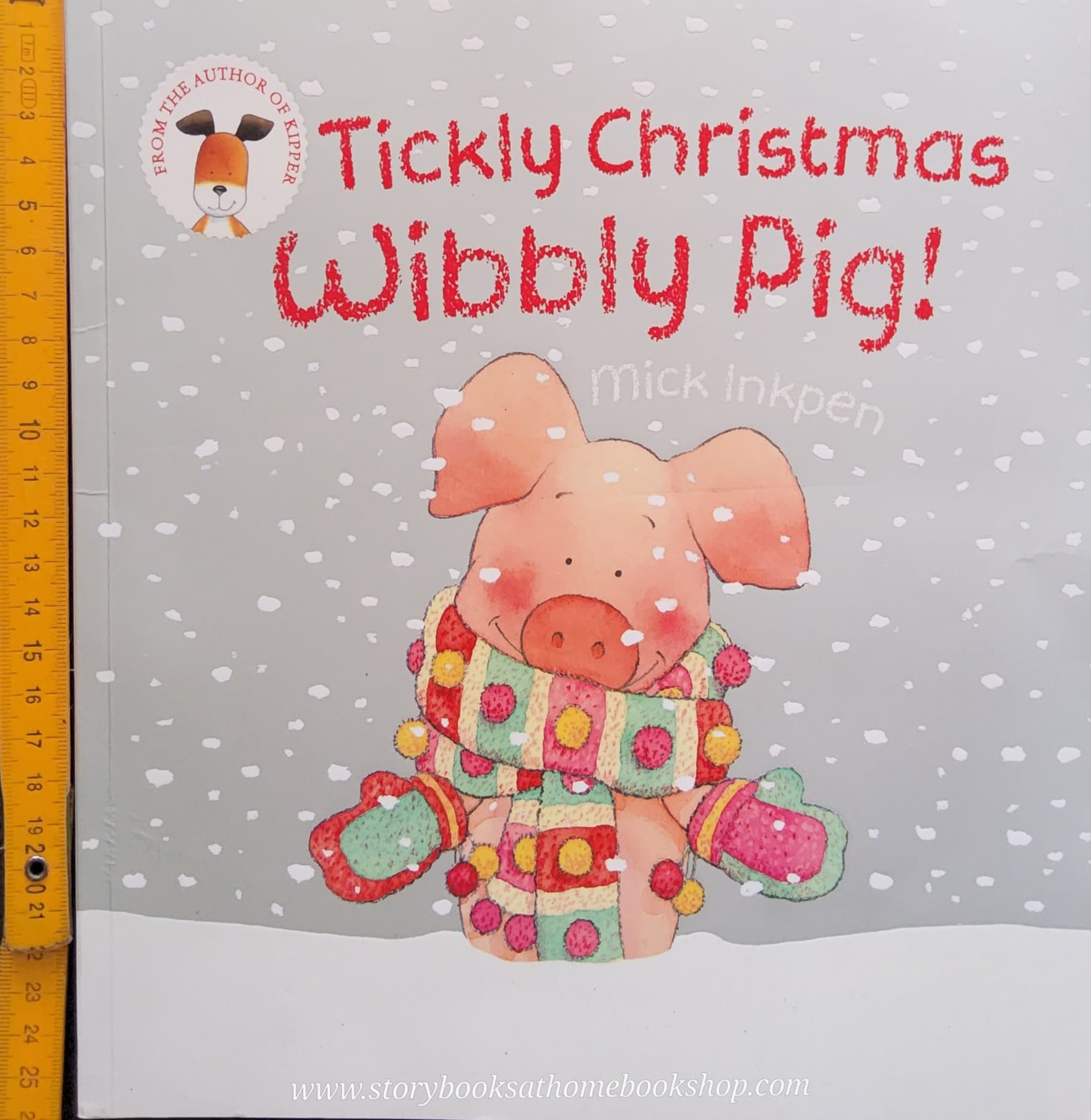 หนังสือนิทานปกอ่อน** 🍅🍓 TICKLY CHRISTMAS WIBBLY PIG! BY MICK INKPEN
