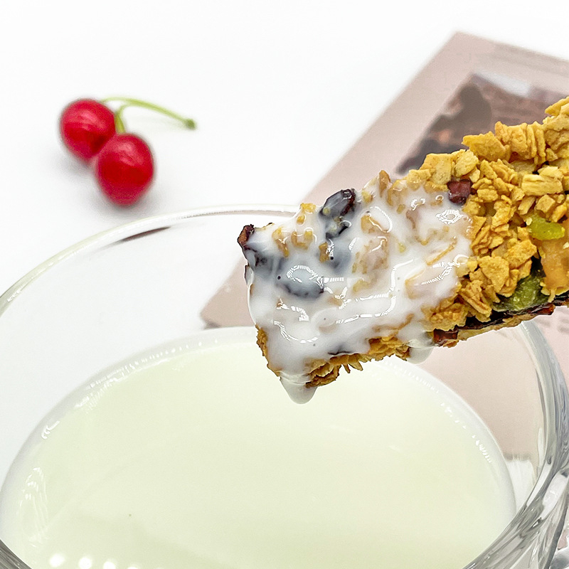 กราโนล่าโอ๊ตอัดแท่ง เกรดA โปรตีนสูง ไม่ใส่น้ำตาล ธัฐพืชอัดแท่ง Granola Bars (1แท่ง24กรัม)