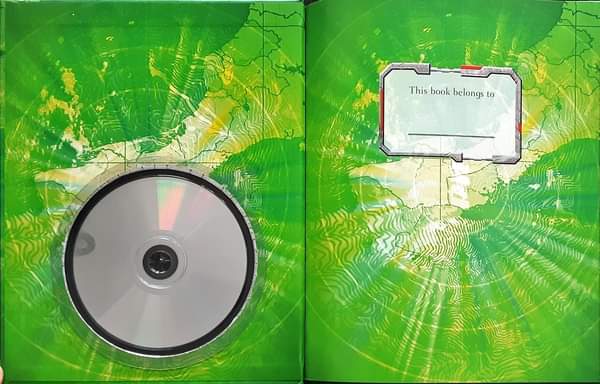 หนังสือนิทานเด็ก ภาษาอังกฤษ ปกแข็ง 🍓🍓POWER RANGER OPERATION OVERDRIVE with CD/Used สภาพ 80-90%