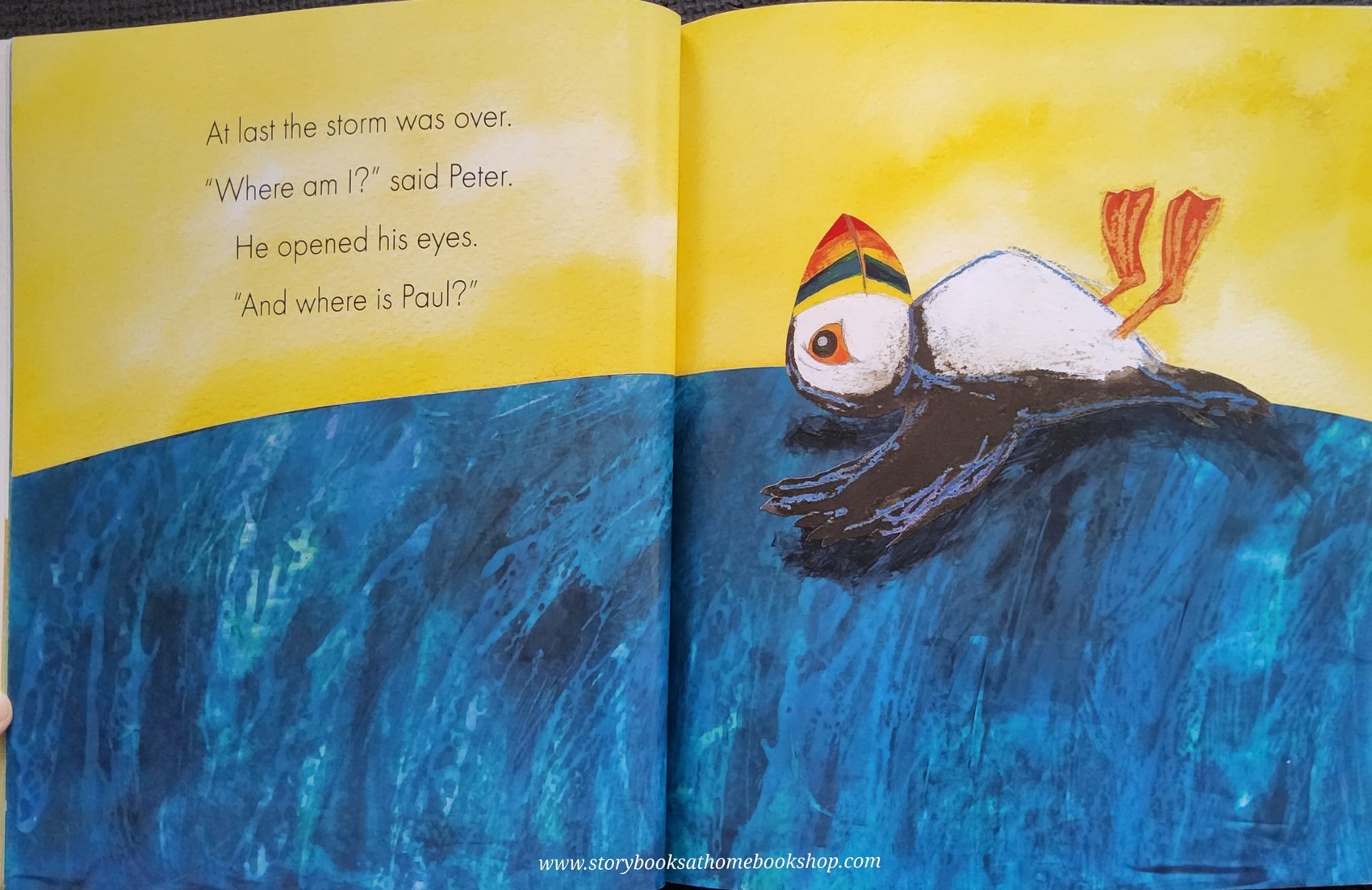 หนังสือนิทานปกอ่อน** 🍅PUFFIN PETER BY Petr Horáček