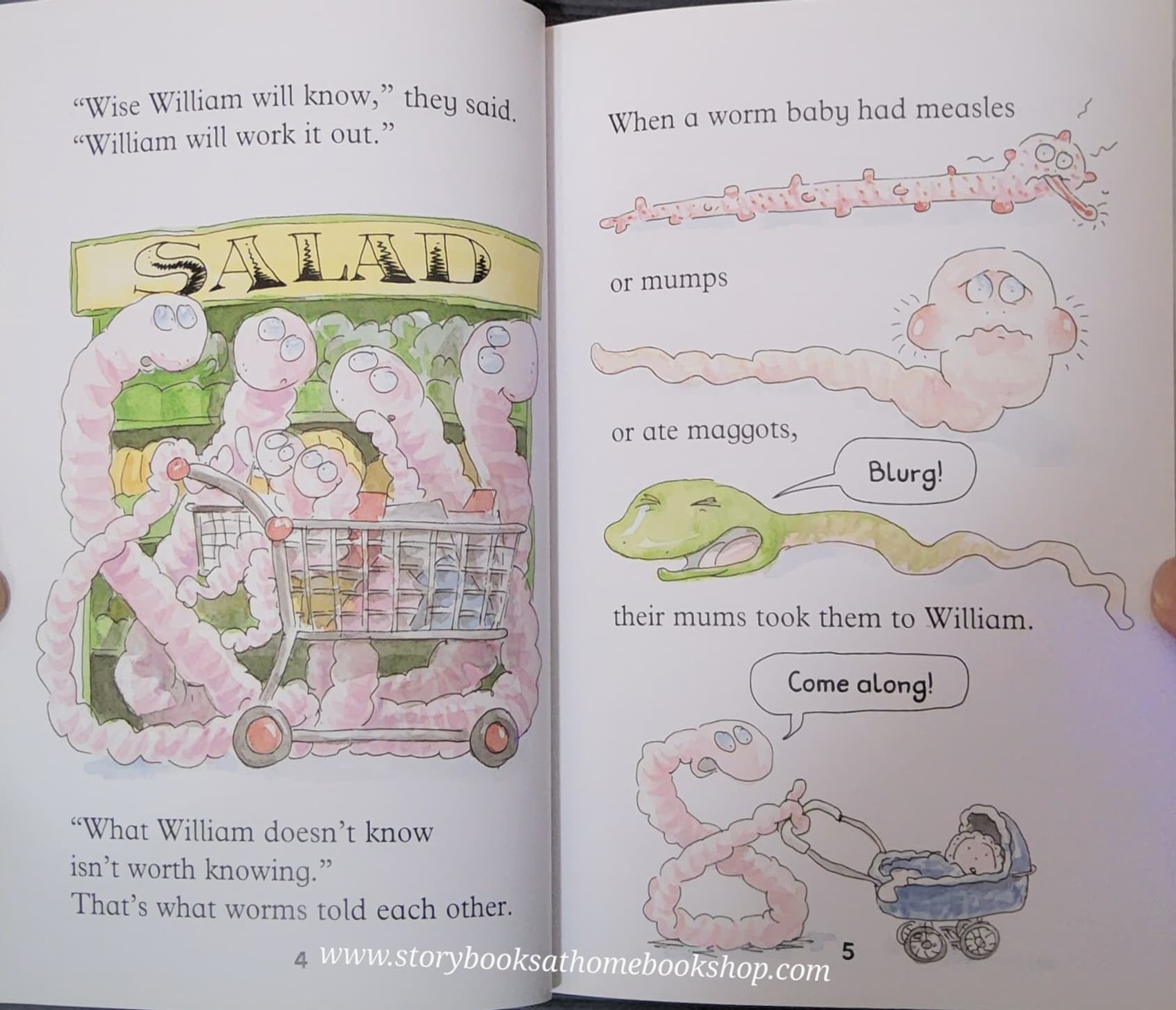 หนังสือนิทานปกอ่อน ** 🍅🍓ANIMAL CRACKERS:WE WANT WILLIAM