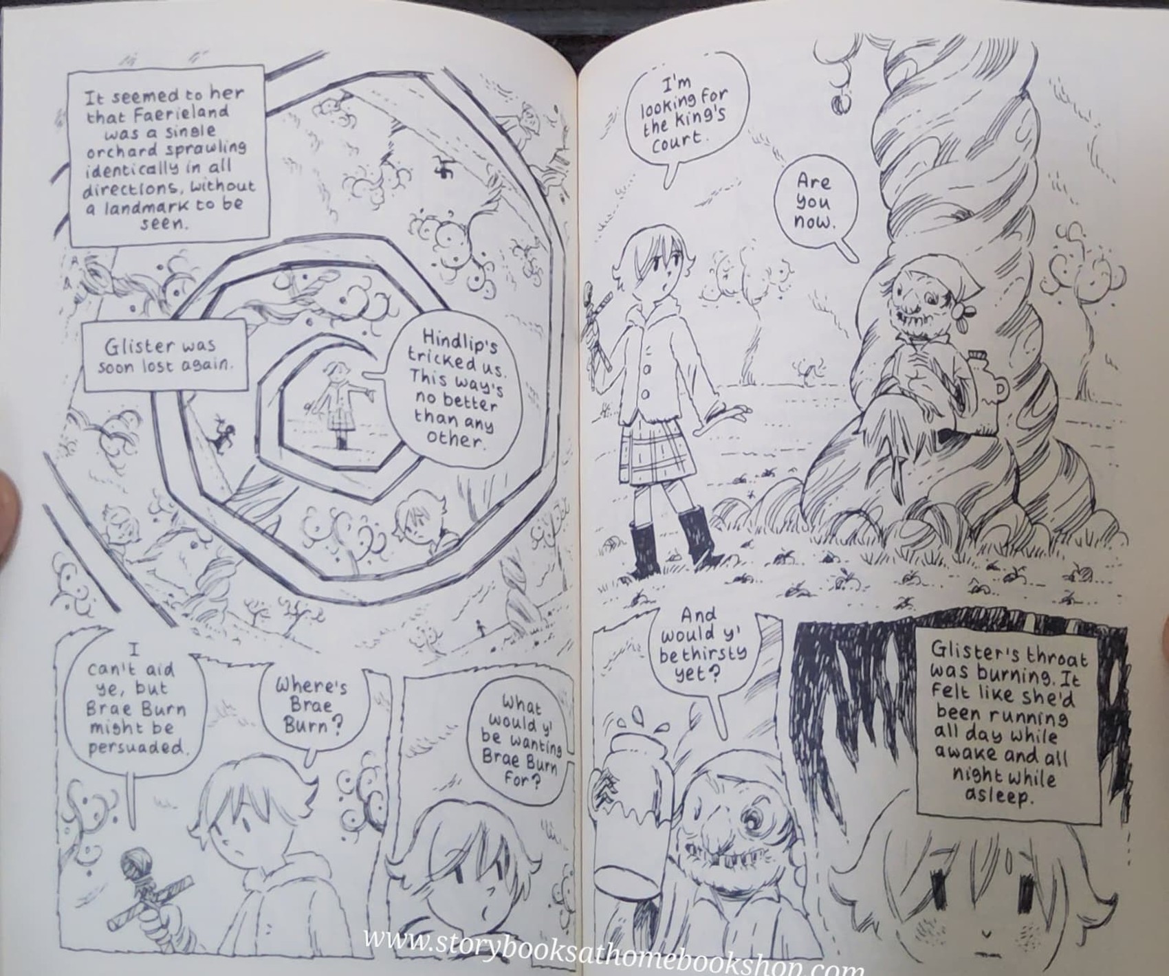 วรรณกรรมเยาวชน** **GRAPHIC NOVEL** 🍅🍅GLISTER THE FAERIE HOST BY ANDI WATSON