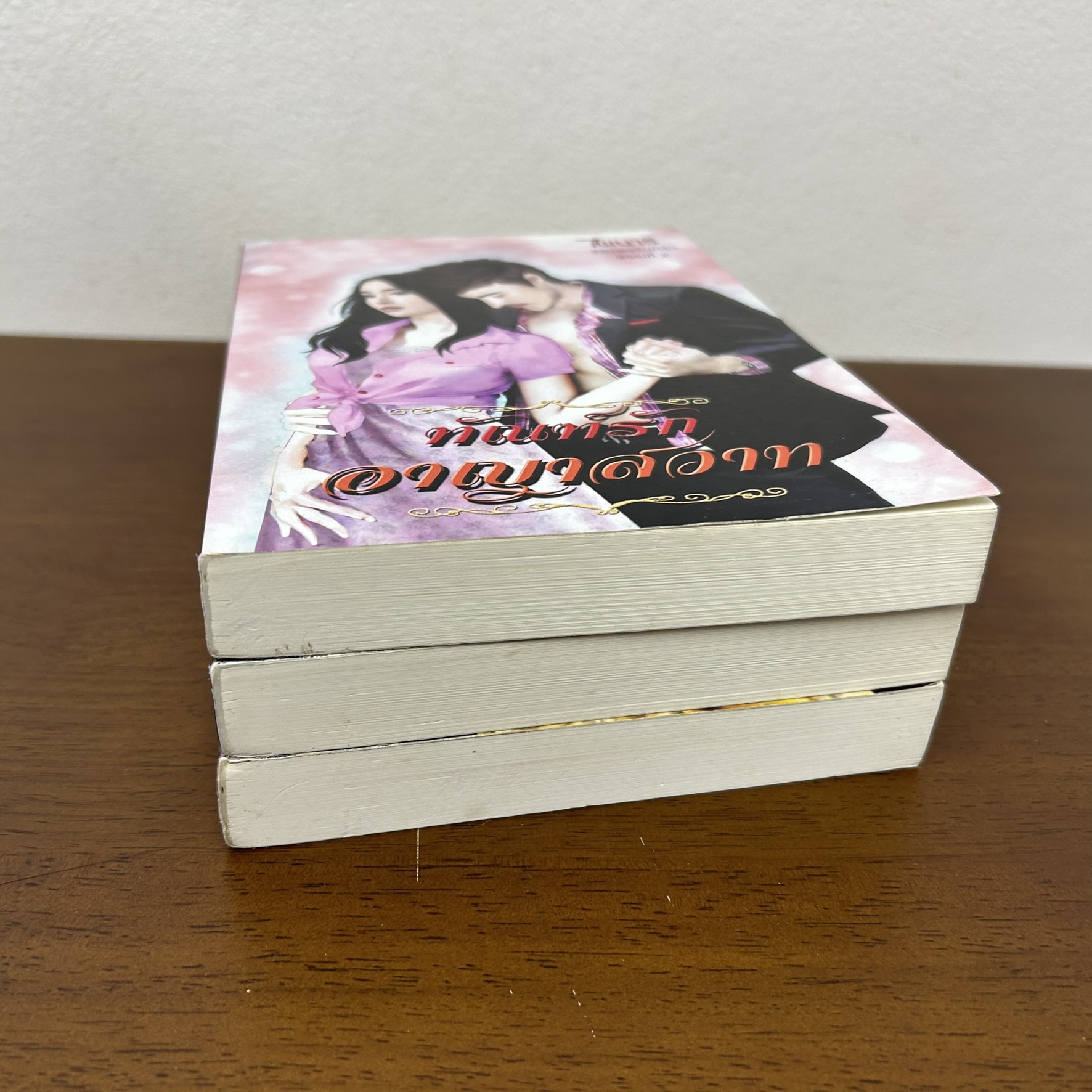 ชุด ทัณฑ์รัก - ทัณฑ์รักเมียยอดเสน่หา/ทัณฑ์รักอาญาสวาท/ทัณฑ์รักตรวนพิศวาส ... ไพนารี (มือสอง) นิยาย โรมานซ์