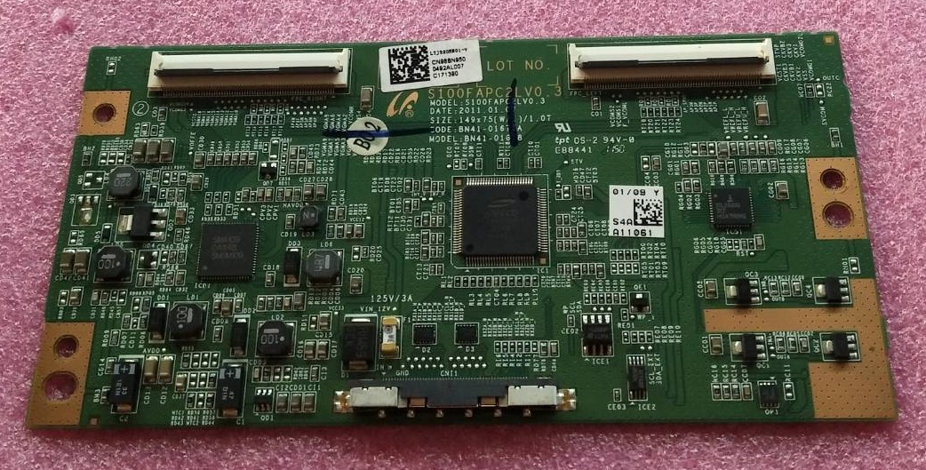 SAMSUNG(ซัมซุง) ทีคอนซัมซุง (T-CON SAMSUNG)ของถอดพร้อมใช้งาน ใช้กับรุ่น UA32D5000 พาร์ทบอร์ด BN95-00492A BN96-16451A BN98-03132A BN98-03486A (S100FAPC2LV0.3)