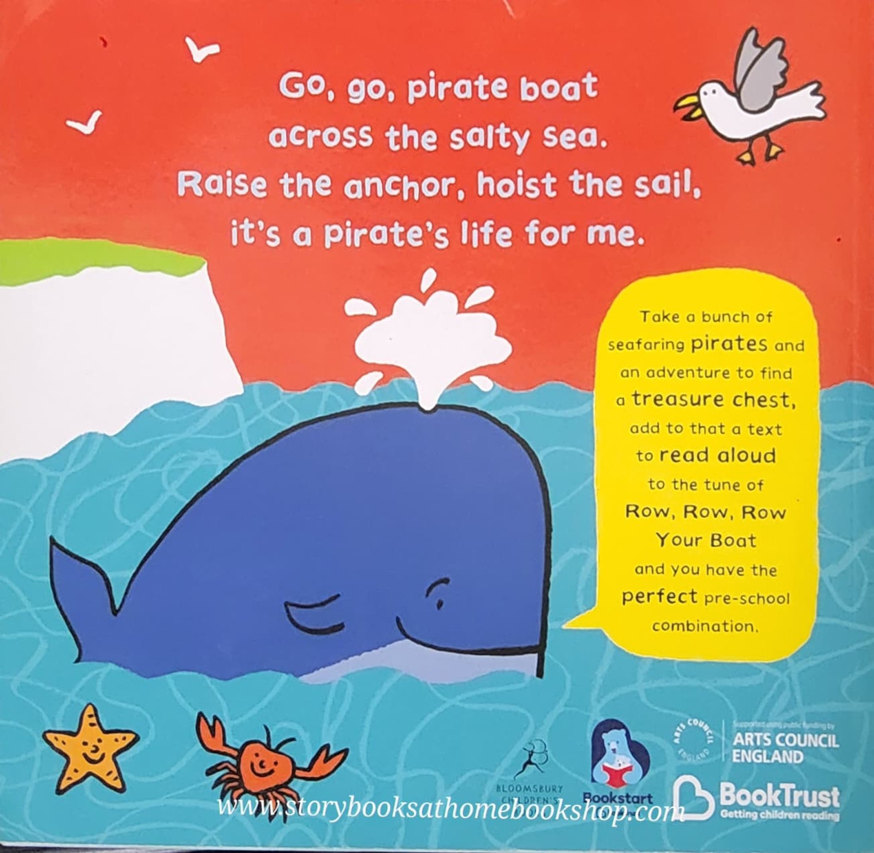 หนังสือนิทานปกอ่อน** 🍅🍅GO,GO,PIRATE BOAT BY KATRINA CHARMAN AND NICK SHARRATT