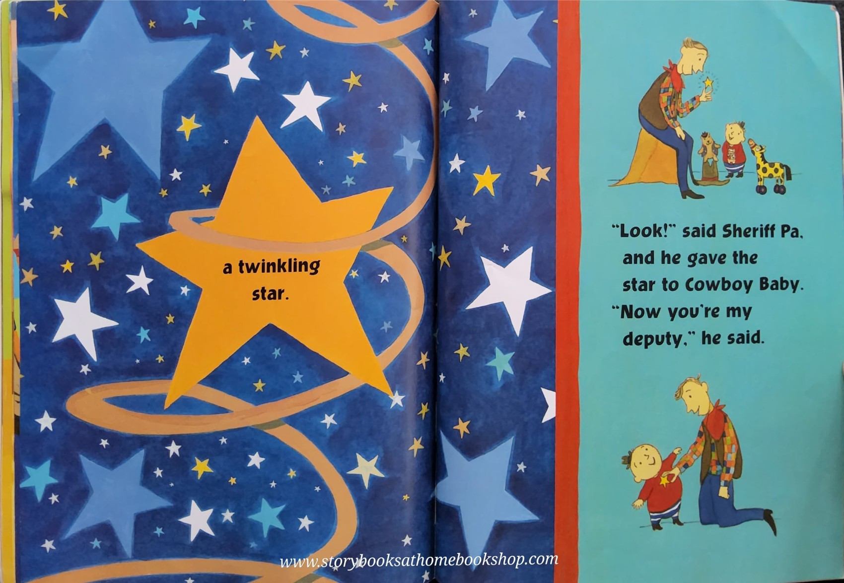 หนังสือนิทานปกอ่อน** 🍅🍅COWBOY BABY BY SUE HEAP♥️♥️