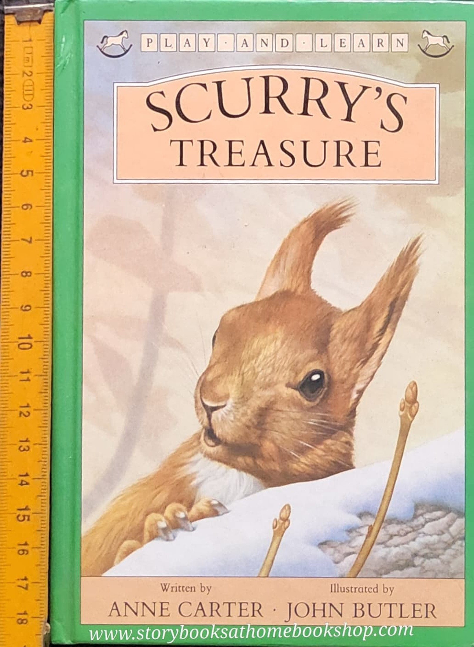 หนังสือนิทานปกแข็ง ** 🍅🍓PLAY AND LEARN:SCURRY'S TREASURE