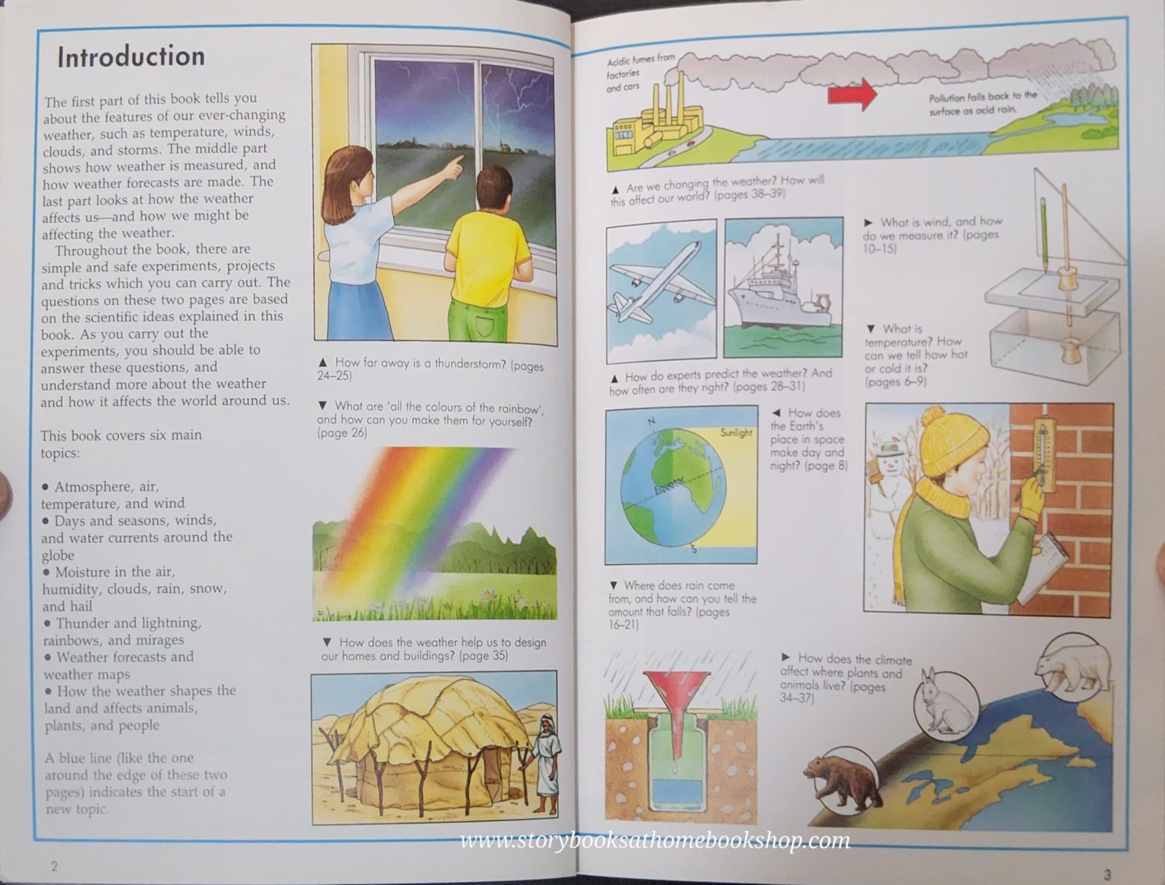 KNOWLEDGE BOOK** ð
 FUN WITH SCIENCE: WEATHER
