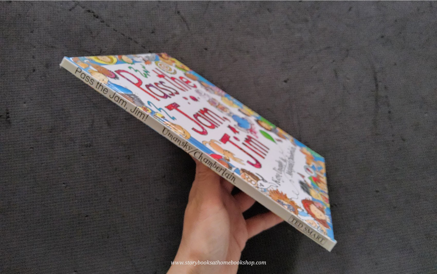 หนังสือนิทานปกแข็ง** 🍓🍓PASS THE JAM JIM BY KAYE UMANSLY&MARGARET CHAMBERLAIN