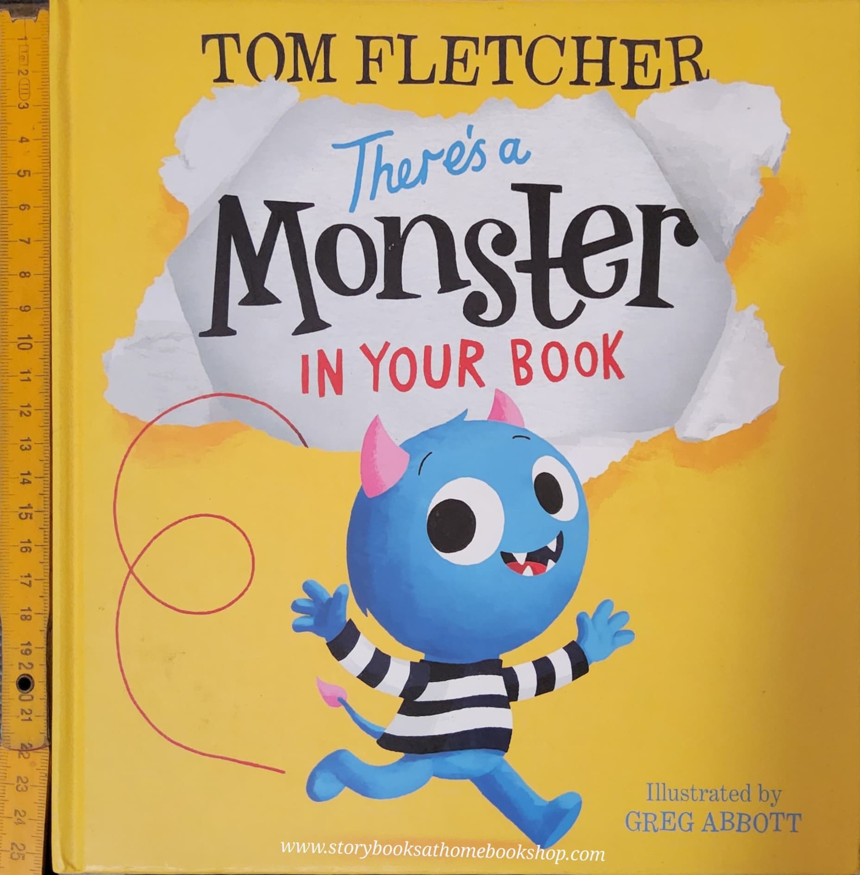 RECOMMENDED BOOK** **หนังสือนิทานปกแข็ง** 🍅🍓THERE'S MONSTER IN YOUR BOOK BY TOME FLETCHER