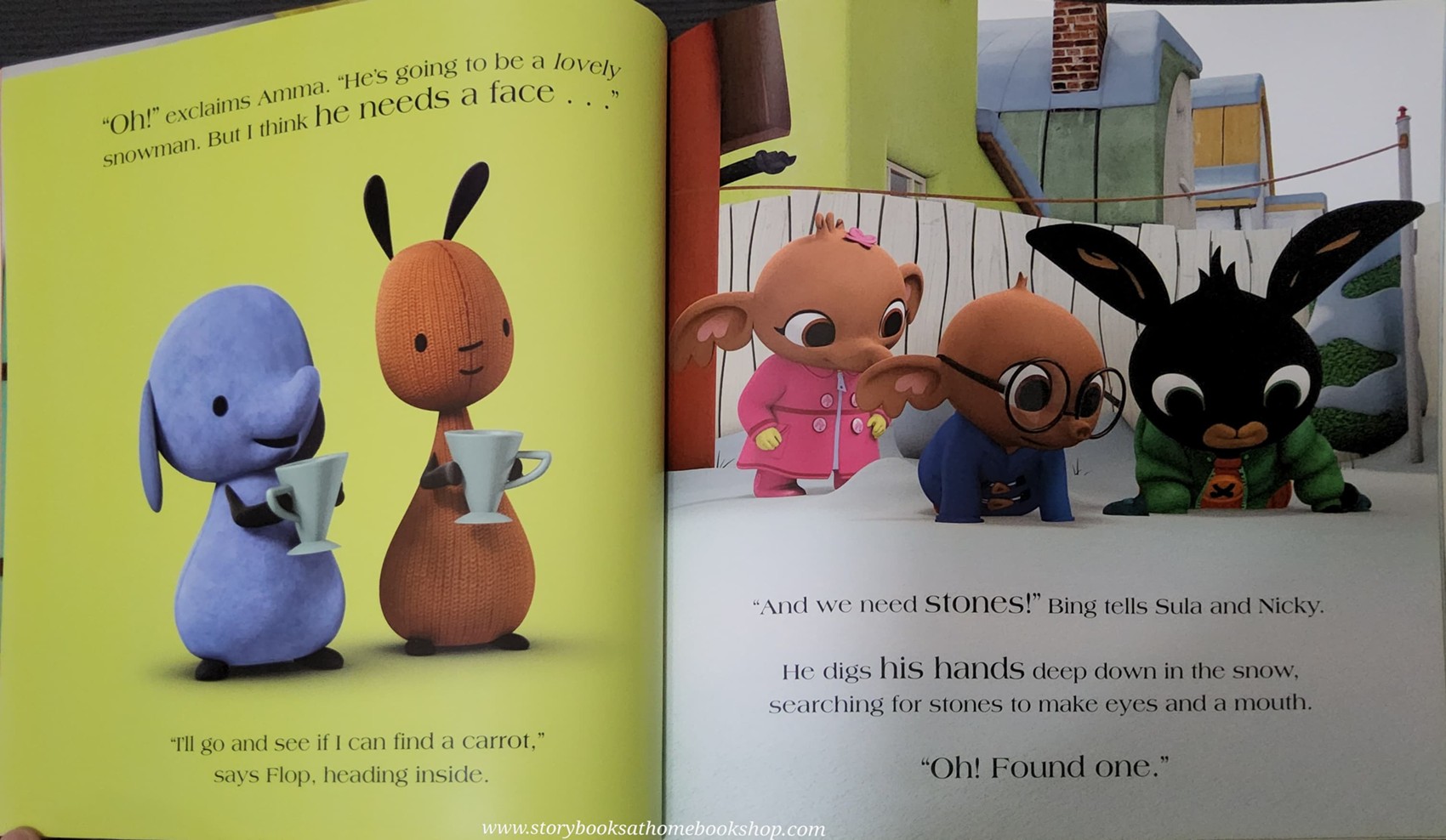 หนังสือนิทานปกอ่อน ** 🍅🍓 BING: BING'S SNOWY DAY