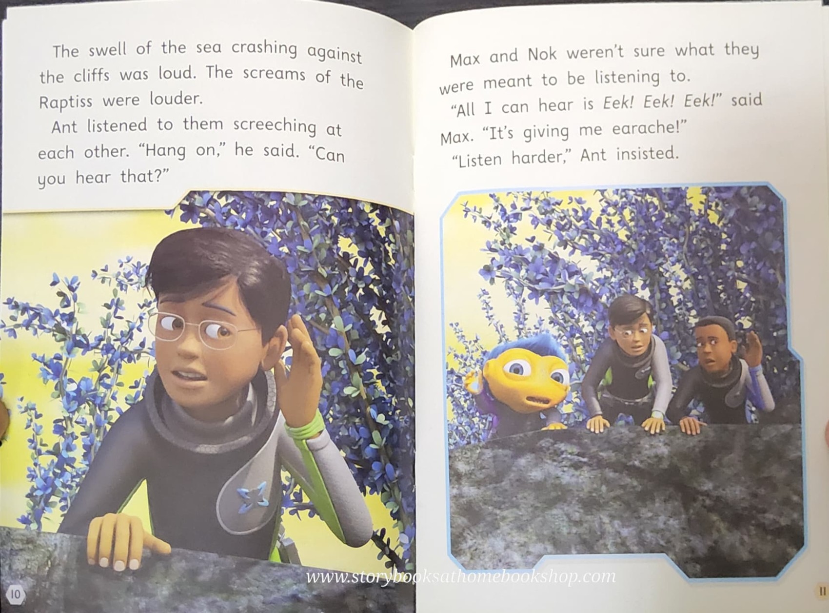 หนังสือนิทานปกอ่อน ** 🍅🍓ALIEN ADVENTURES: THE SCREAMS OF THE RAPTISS